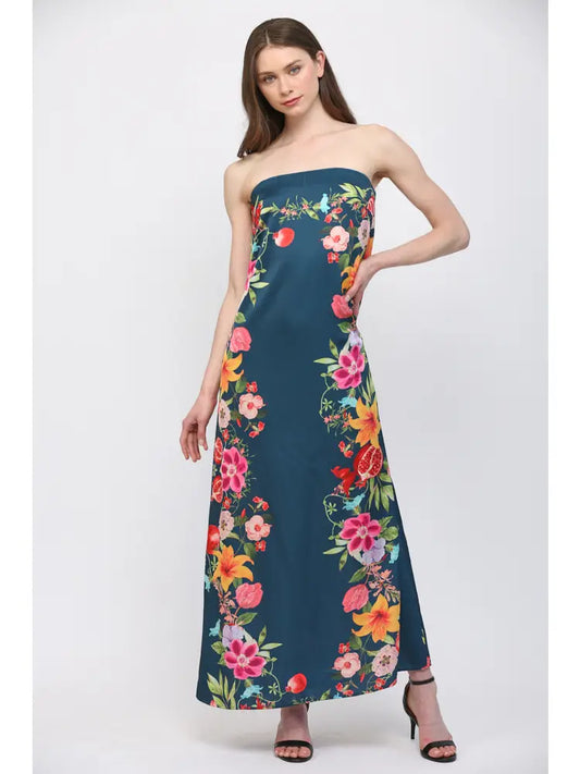 Midnight Garden Maxi Dress