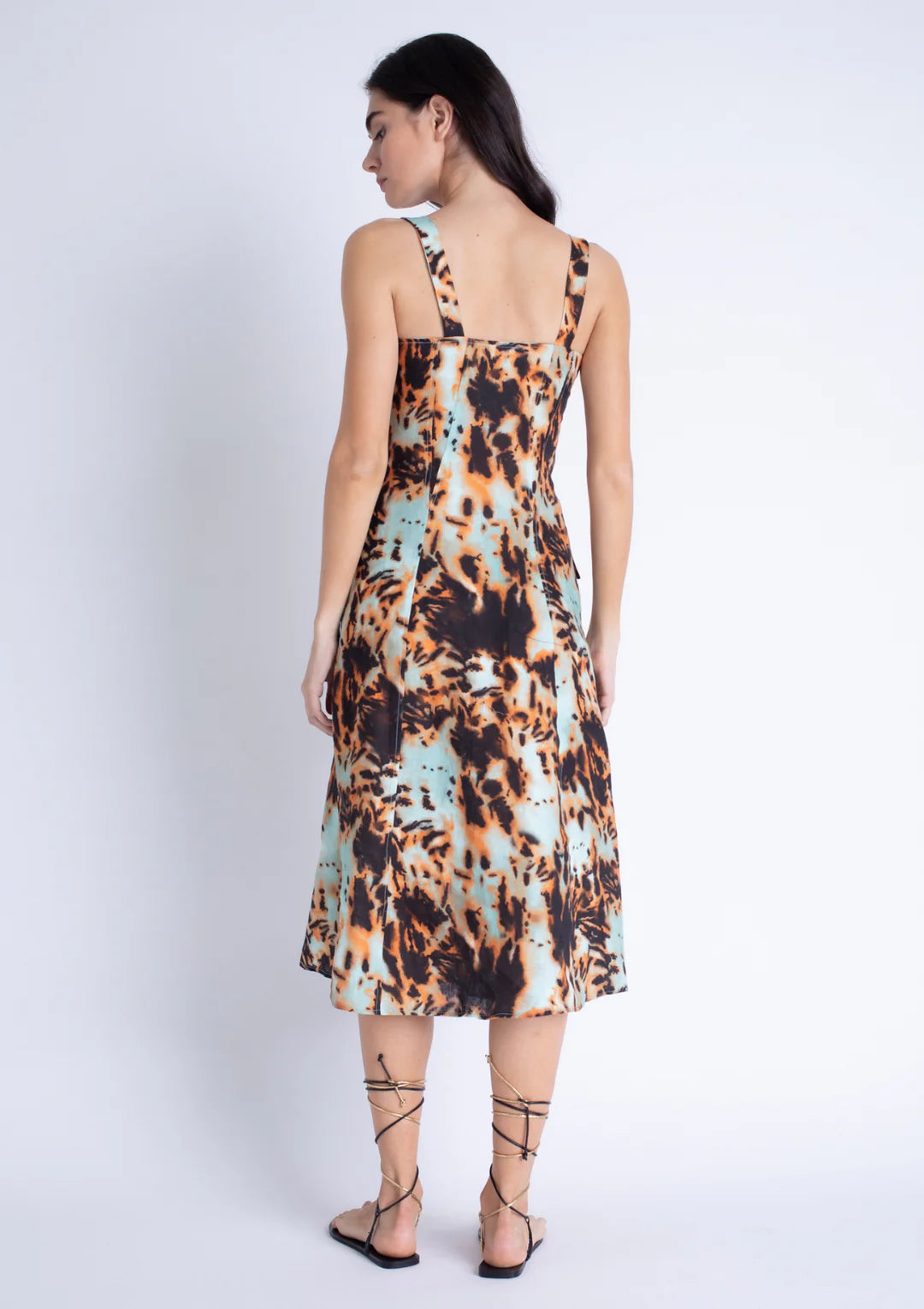 Lexi Print Maxi Dress in Multi Print
