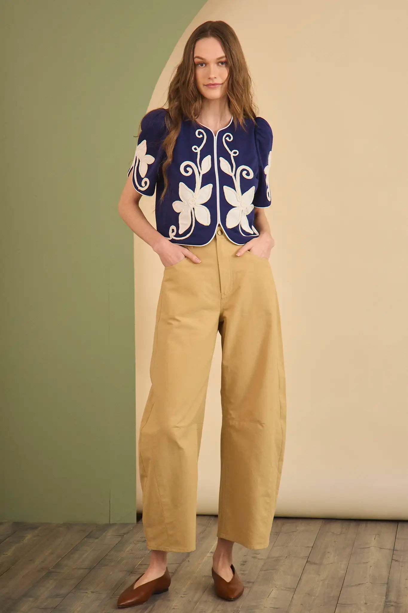 Beeson Top in Navy