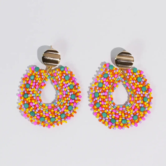 Confetti Beaded Earring