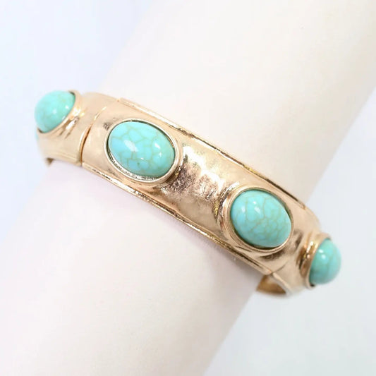 Turquoise Hallie Stretch Bracelet