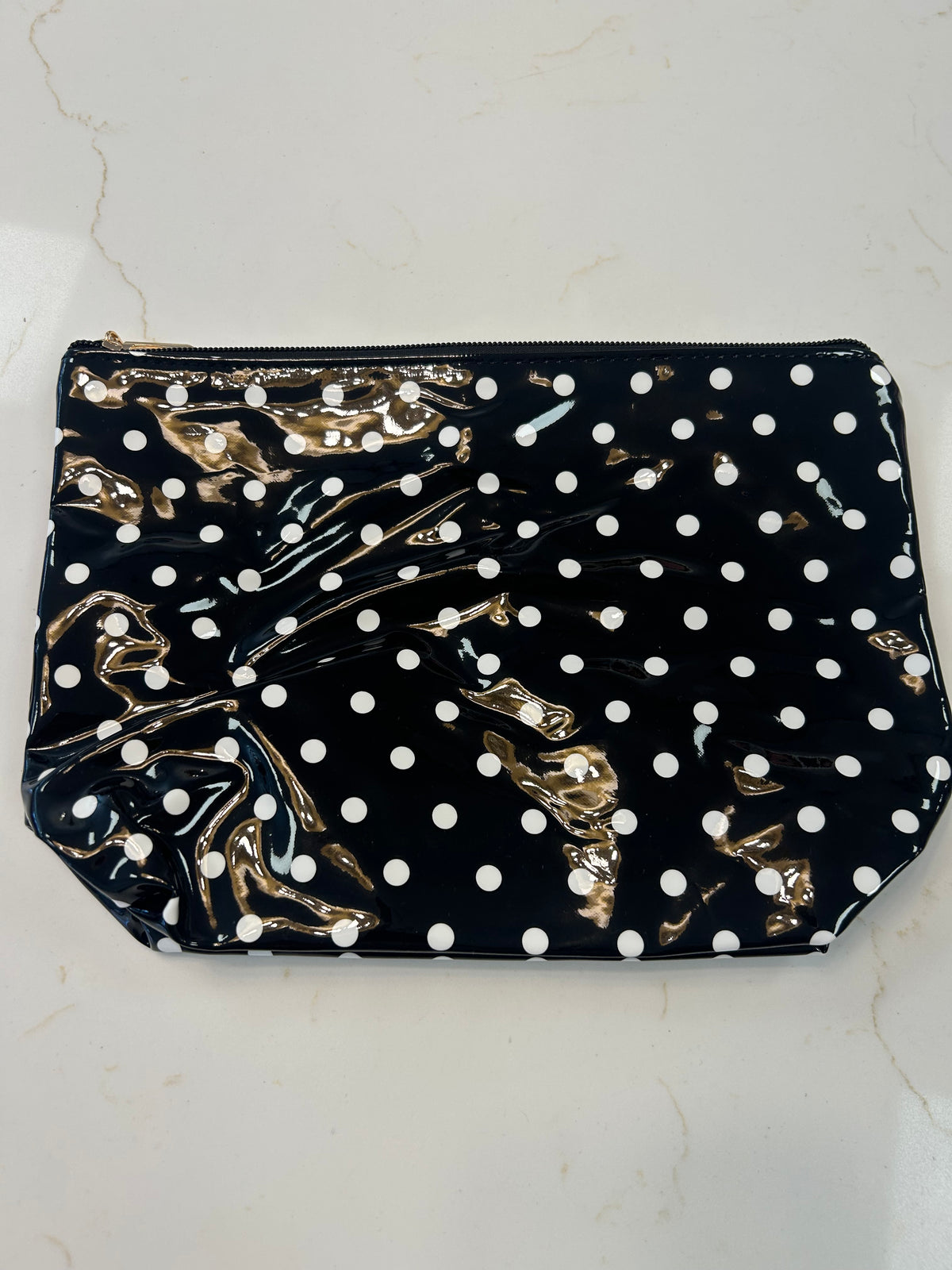 Black Polka Dot Bag