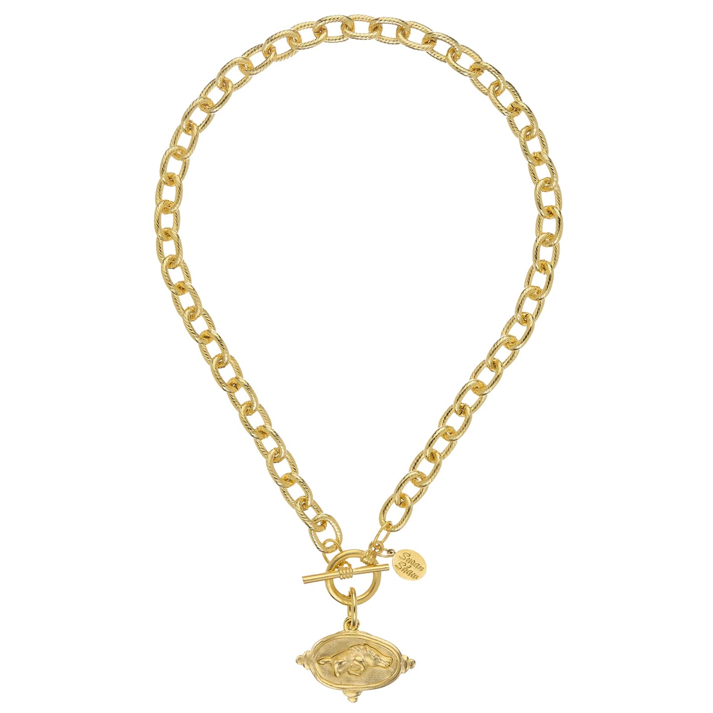 Wild Boar Intaglio Necklace
