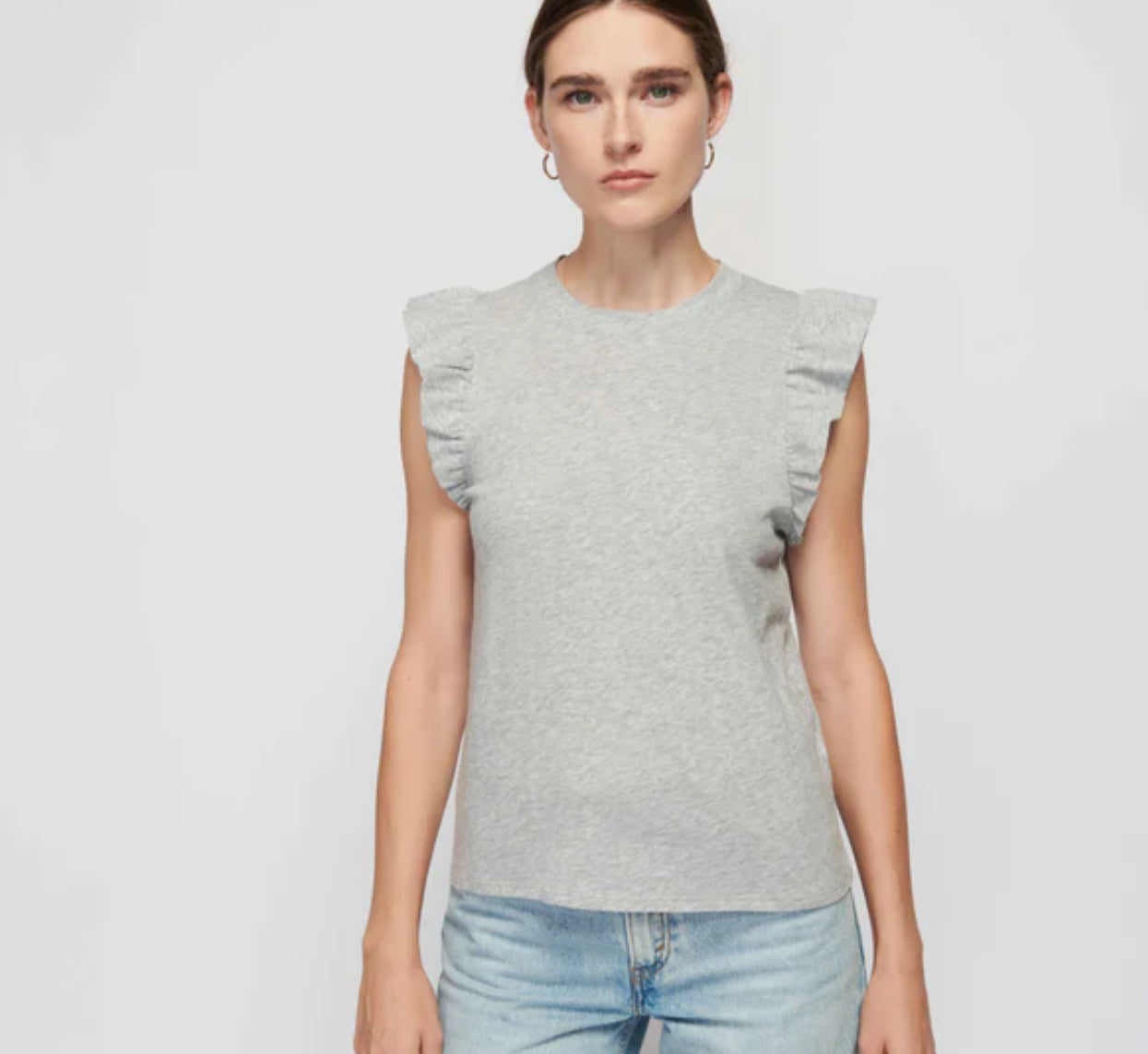 Paulette Tank in Heather Grey