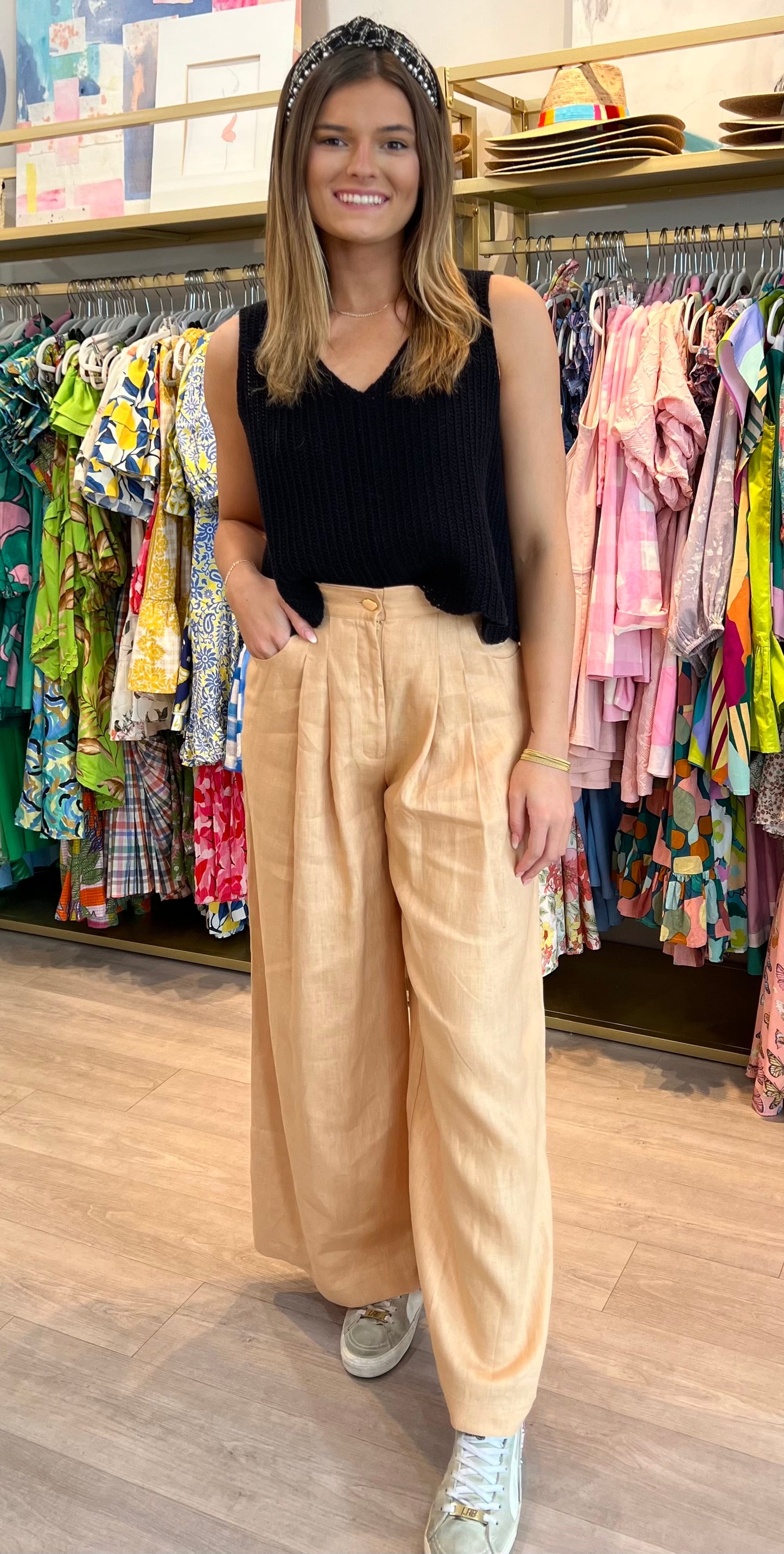 Dark Sand Pants