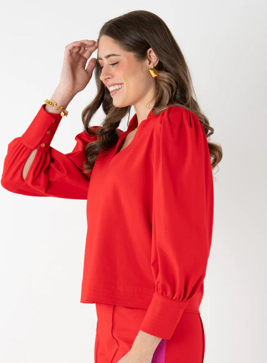 Hampton Top in High Risk Red