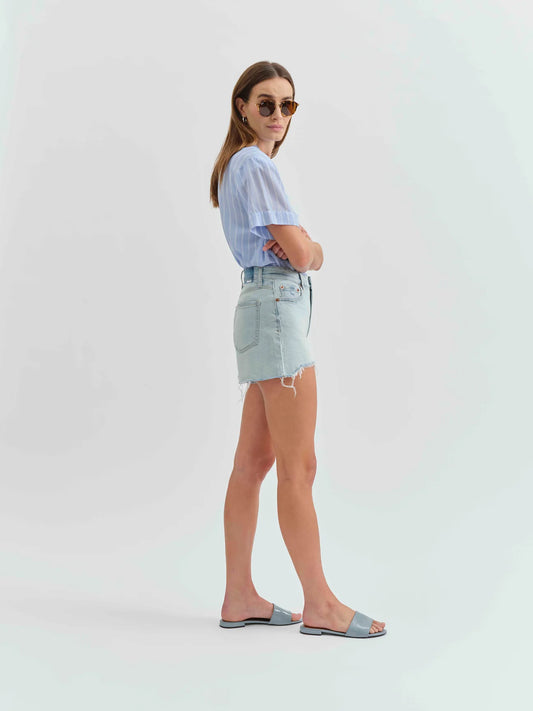 FINAL SALE Troublemaker High Rise Short in Gifted Vintage