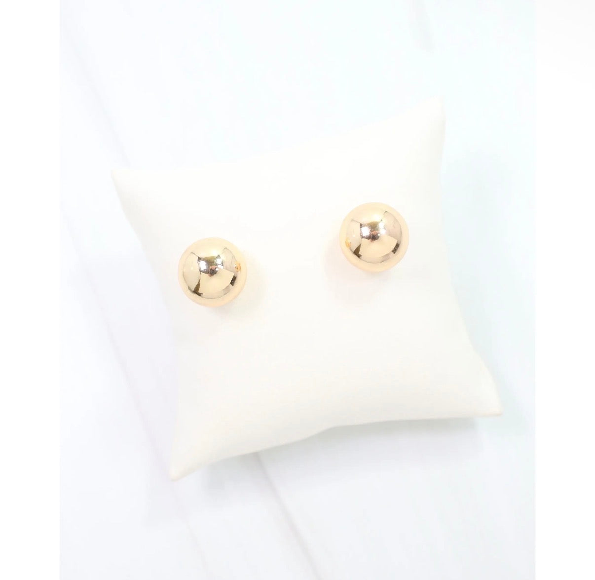 Bailey Gold Ball Earring