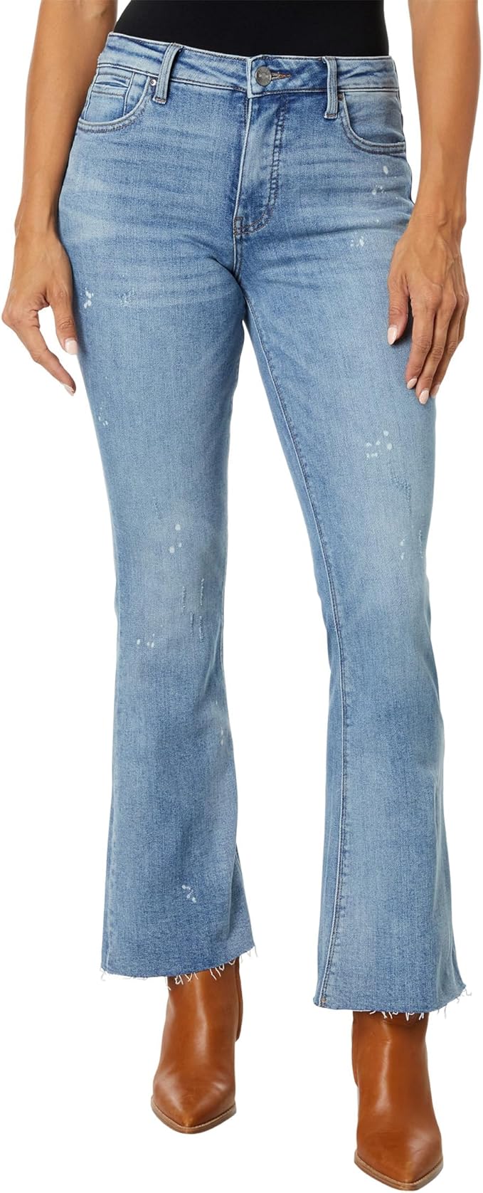 Stella High Rise Flare in Navigate