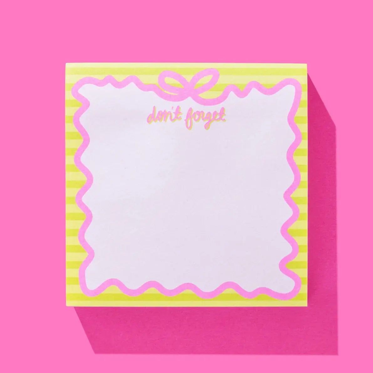 Don’t Forget Sticky Notes Pad