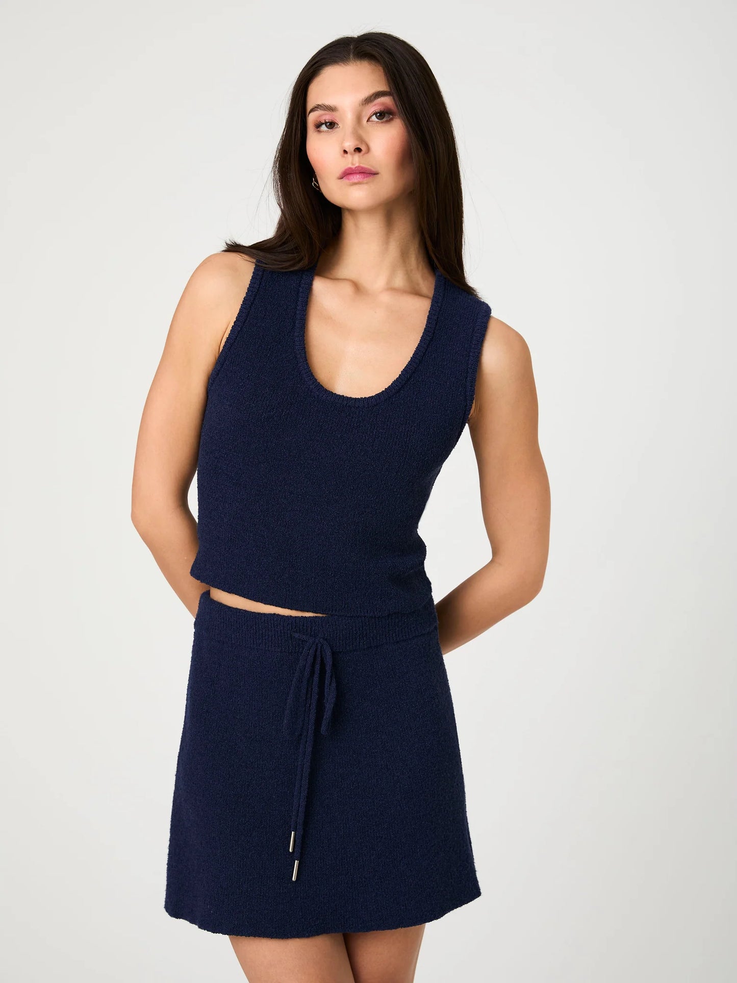 Retha Tank Top in Midnight Blue