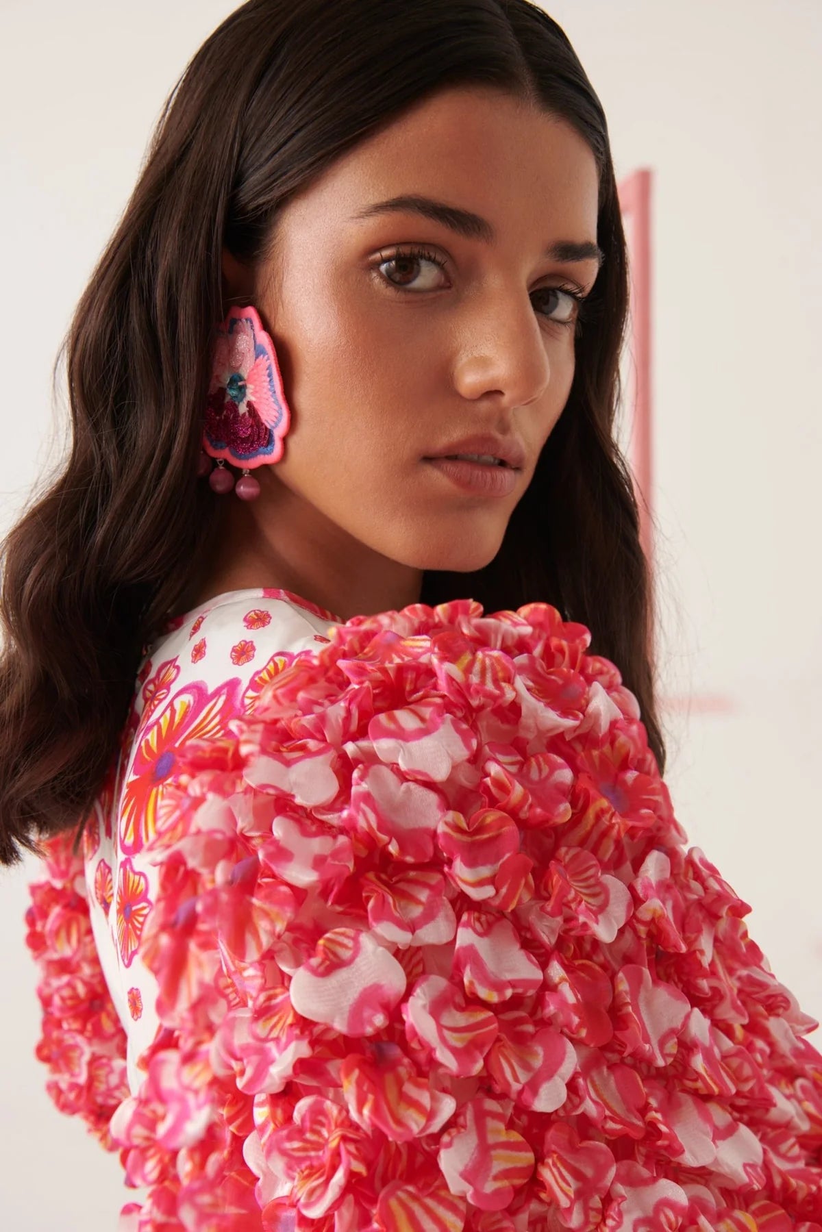 FINAL SALE NATURA FLORAL DRESS