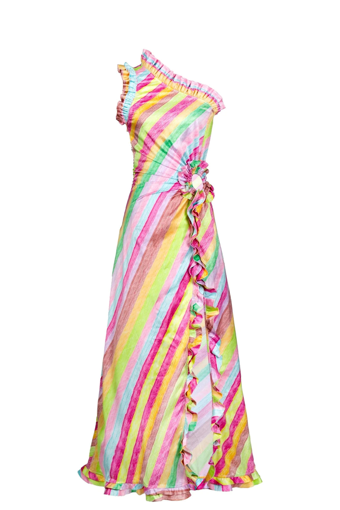 Varuna Dress in Stripes