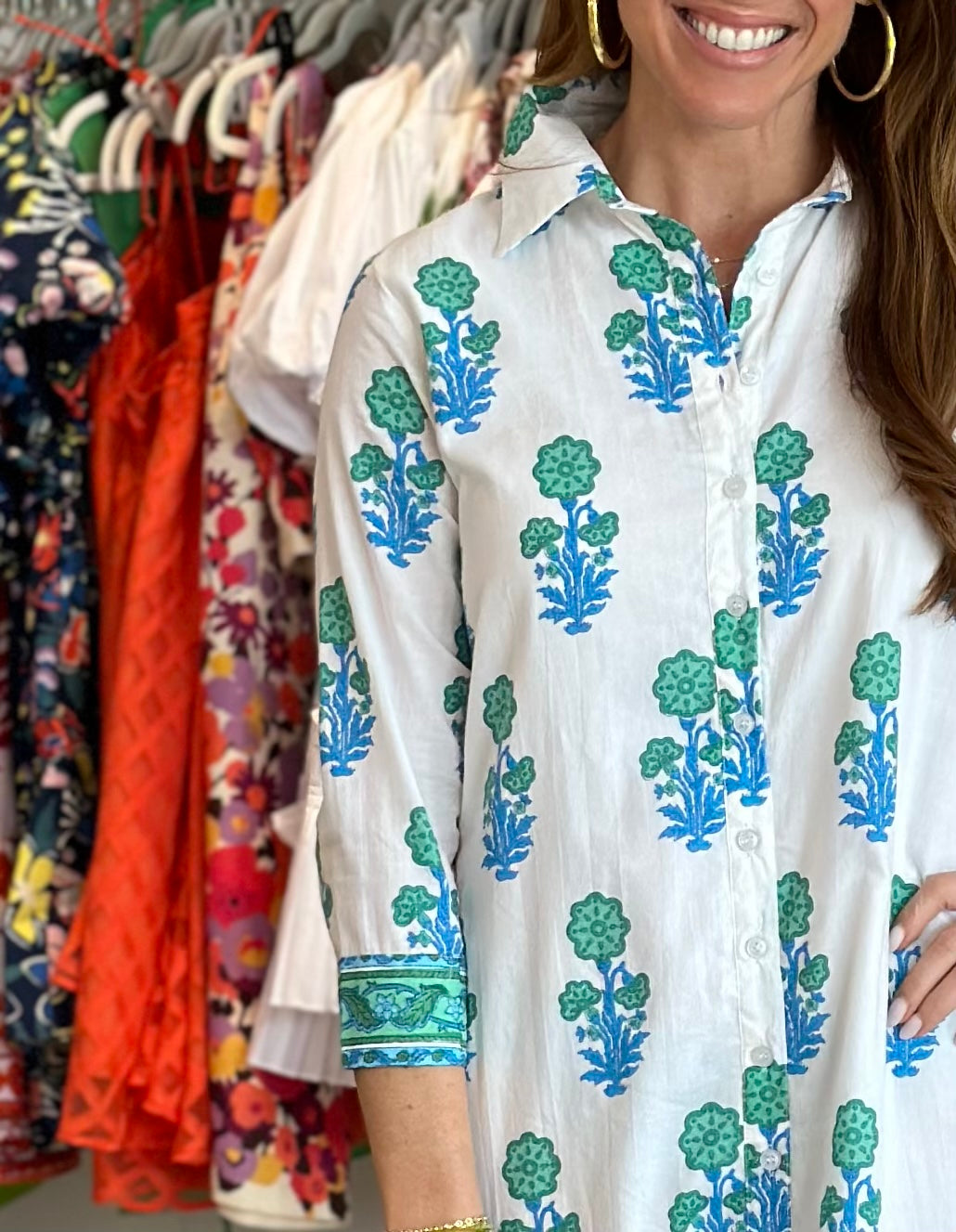 French Quarter Dress in Capri
