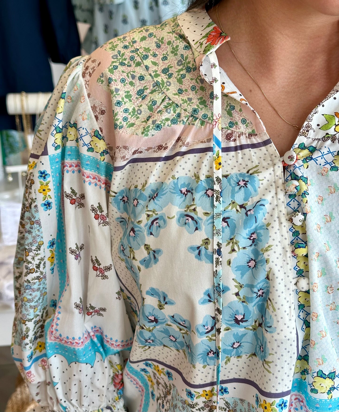 Rory Top in Patchwork