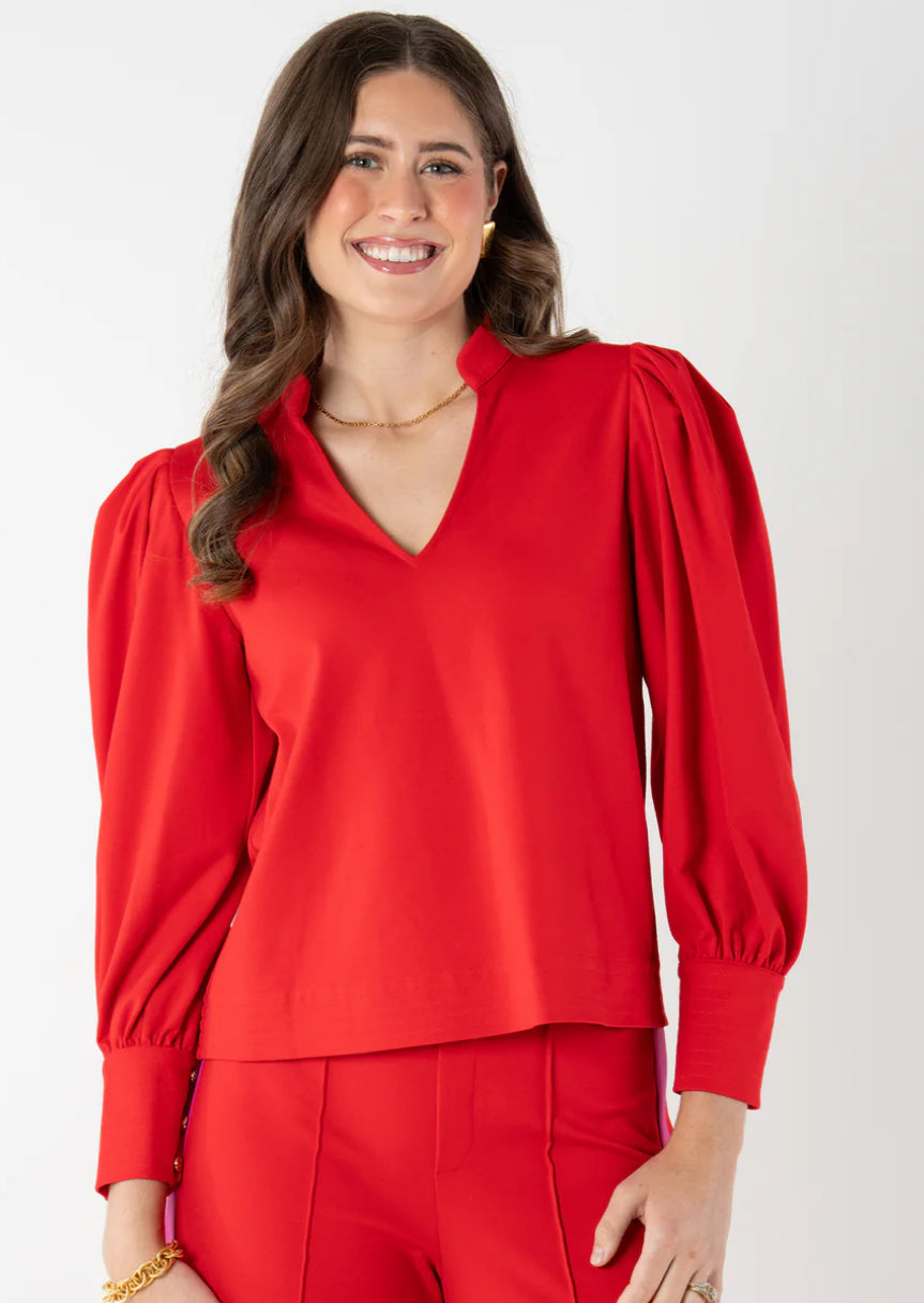 Hampton Top in High Risk Red