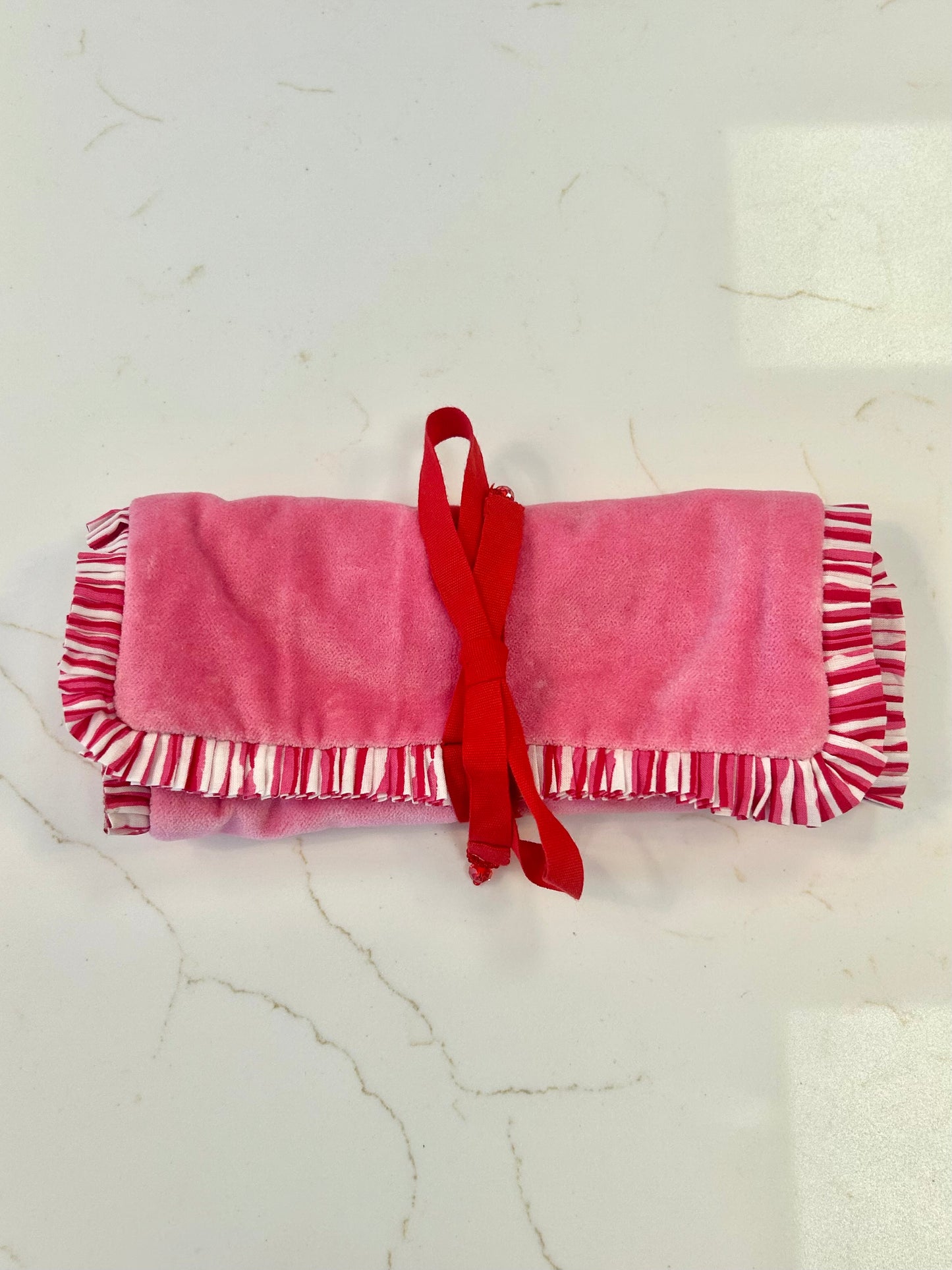 Velvet Jewelry Roll