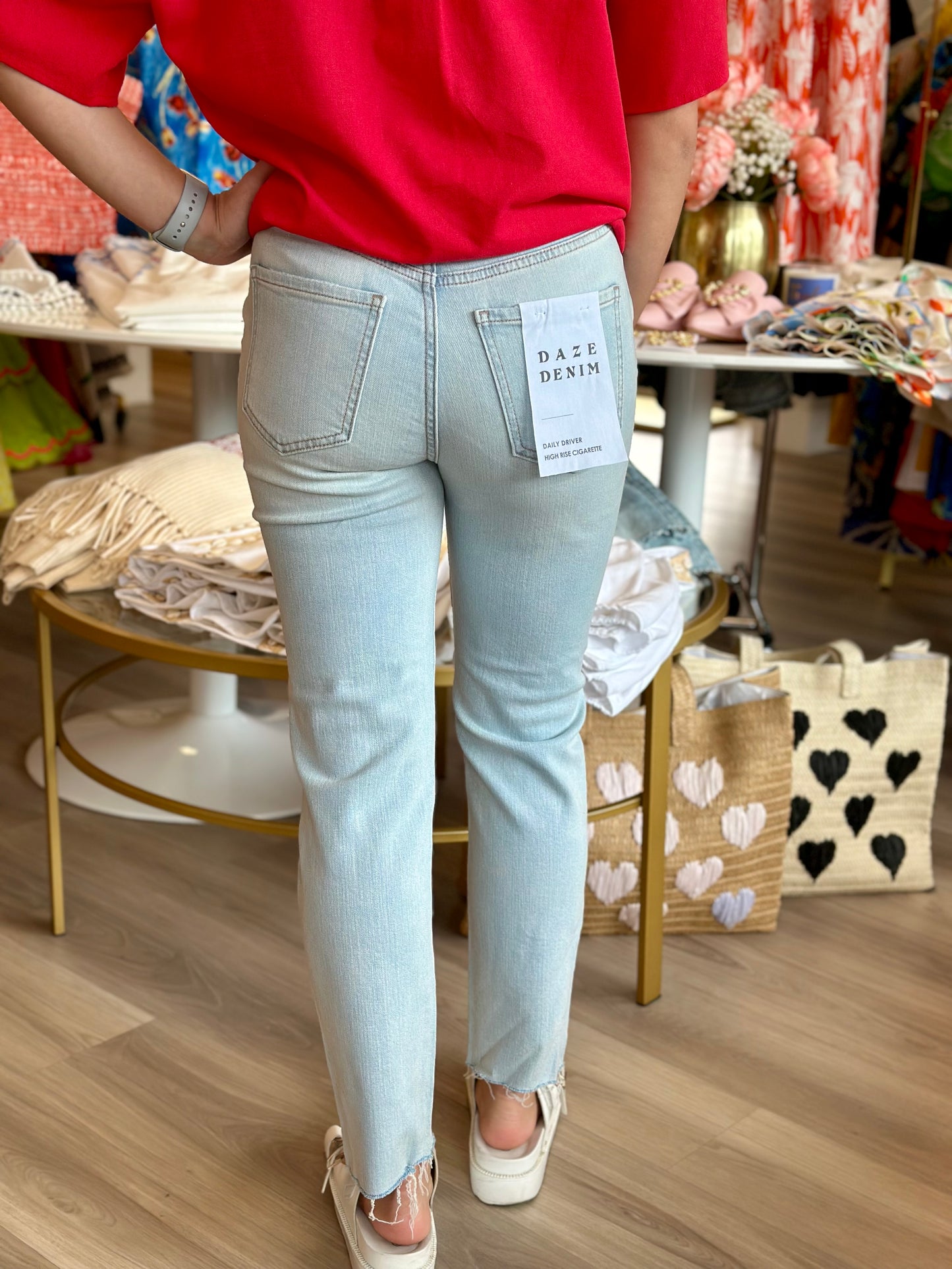 FINAL SALE Daily Driver High Rise Cigarette