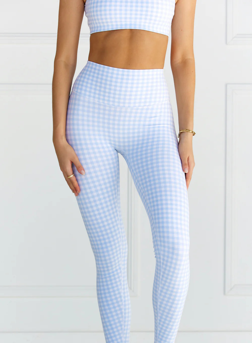 Gingham Aligned High-Rise Leggings