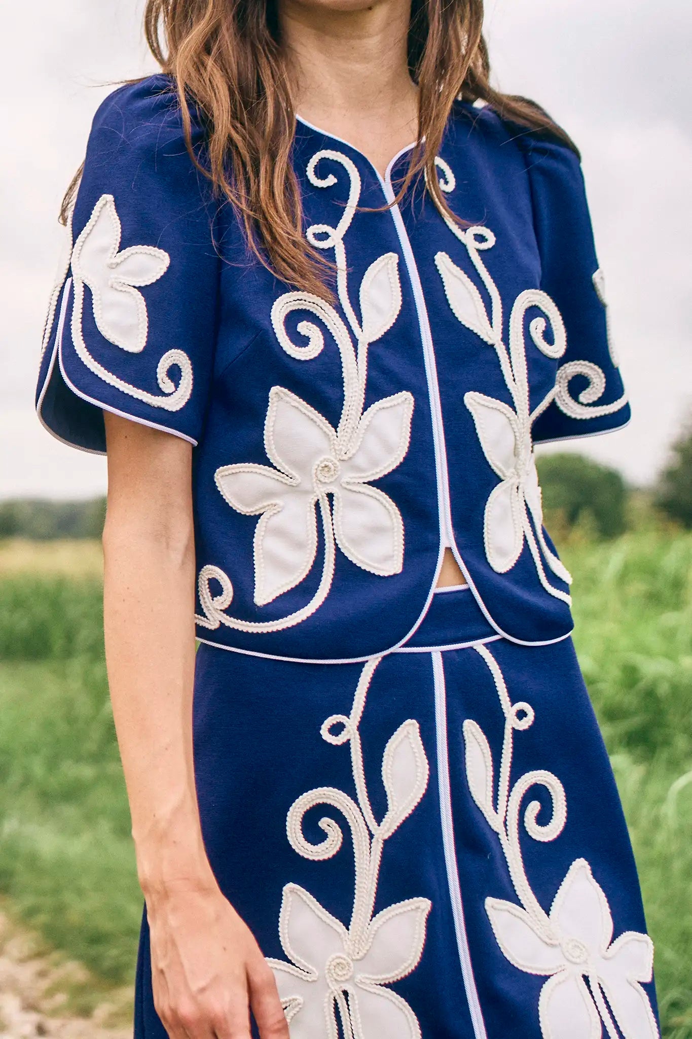 Beeson Top in Navy