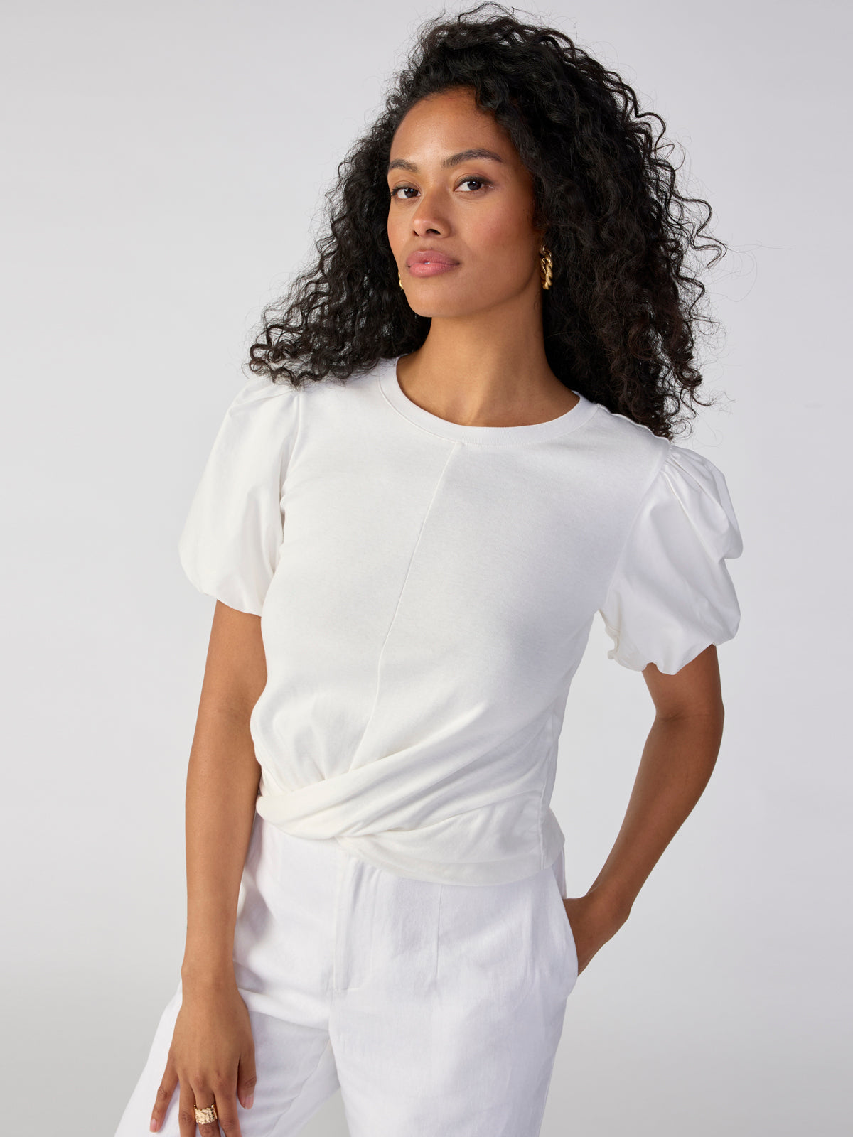 City Street Tee in White