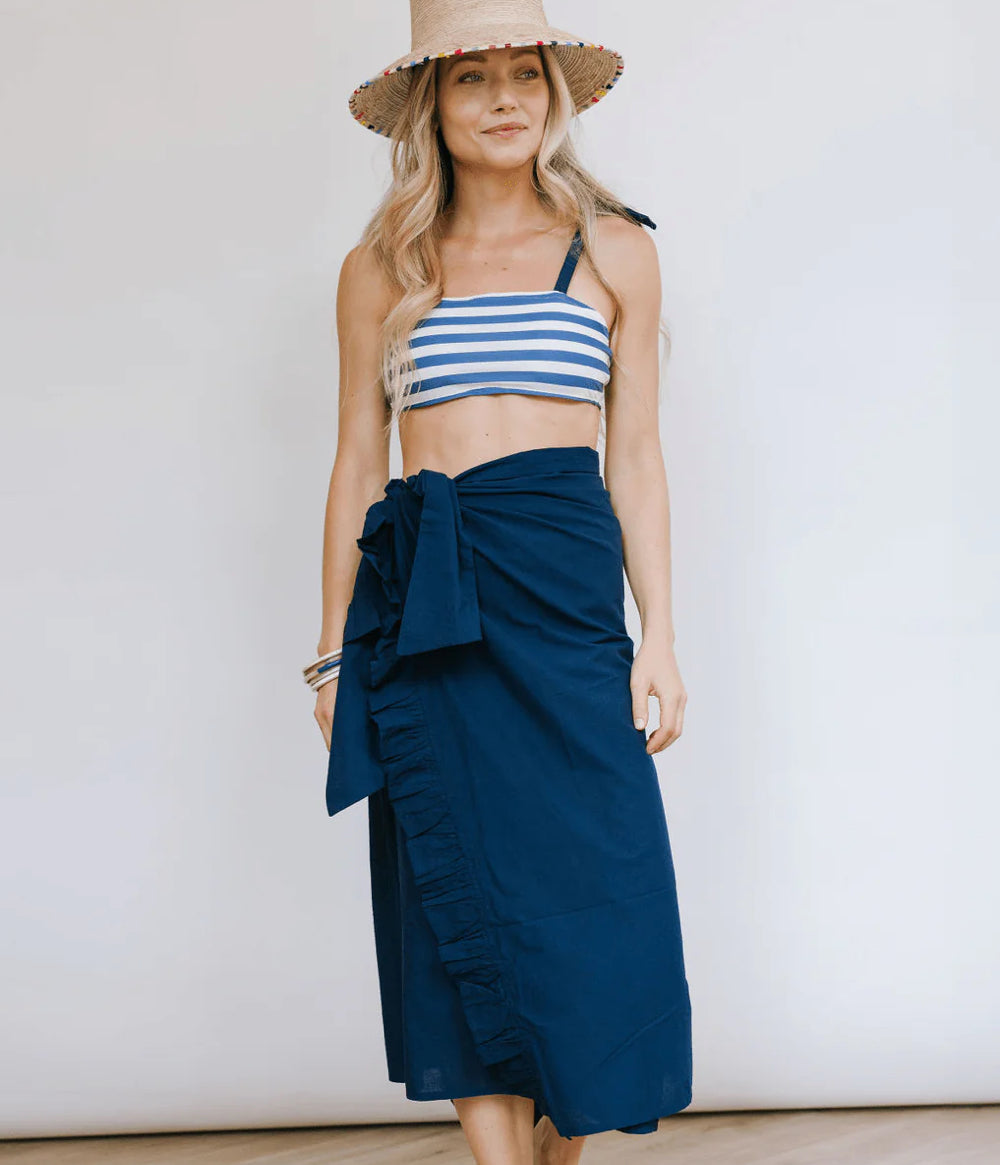 Navy Sandy Sarong