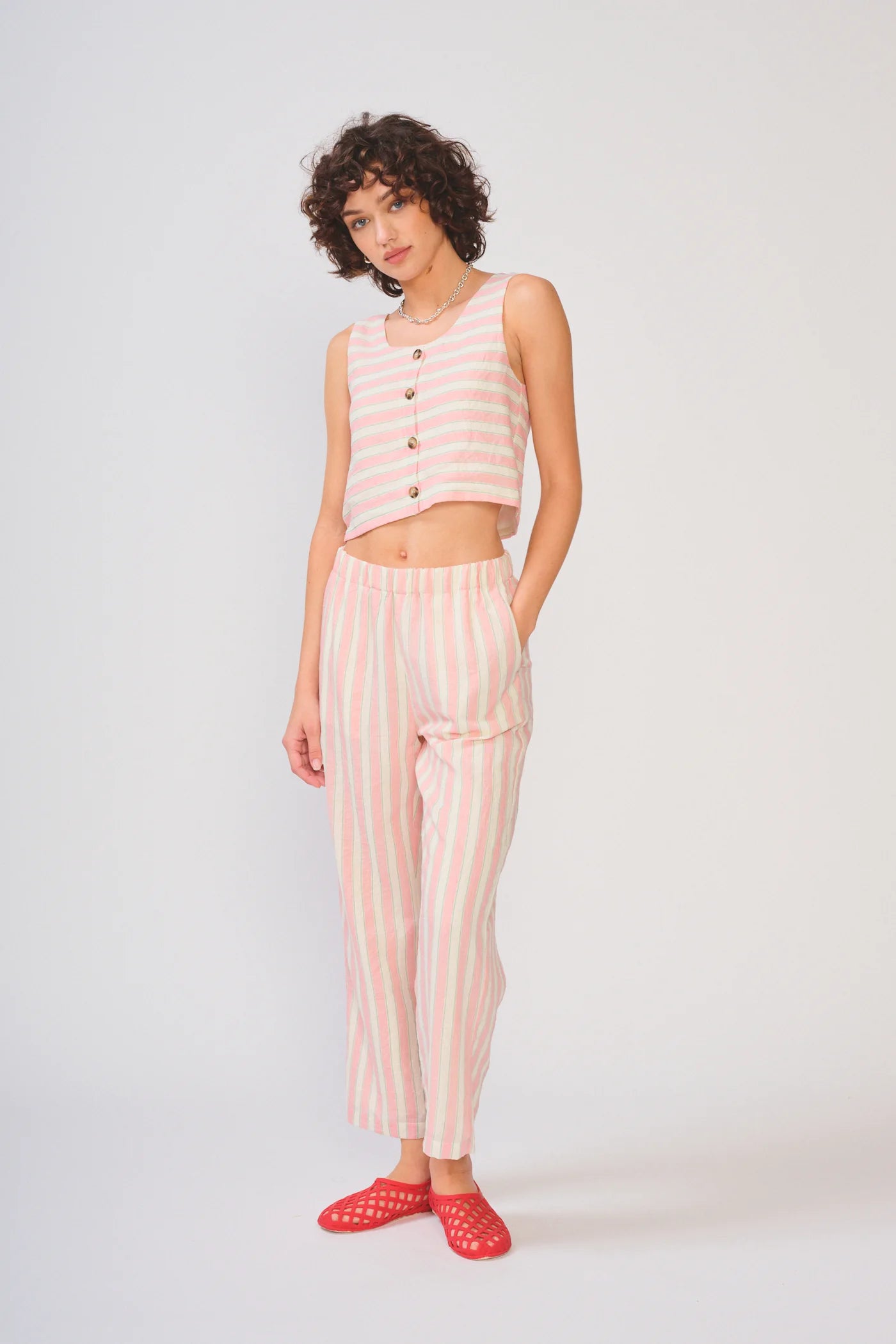 Frankie Tank in Tennis Blush