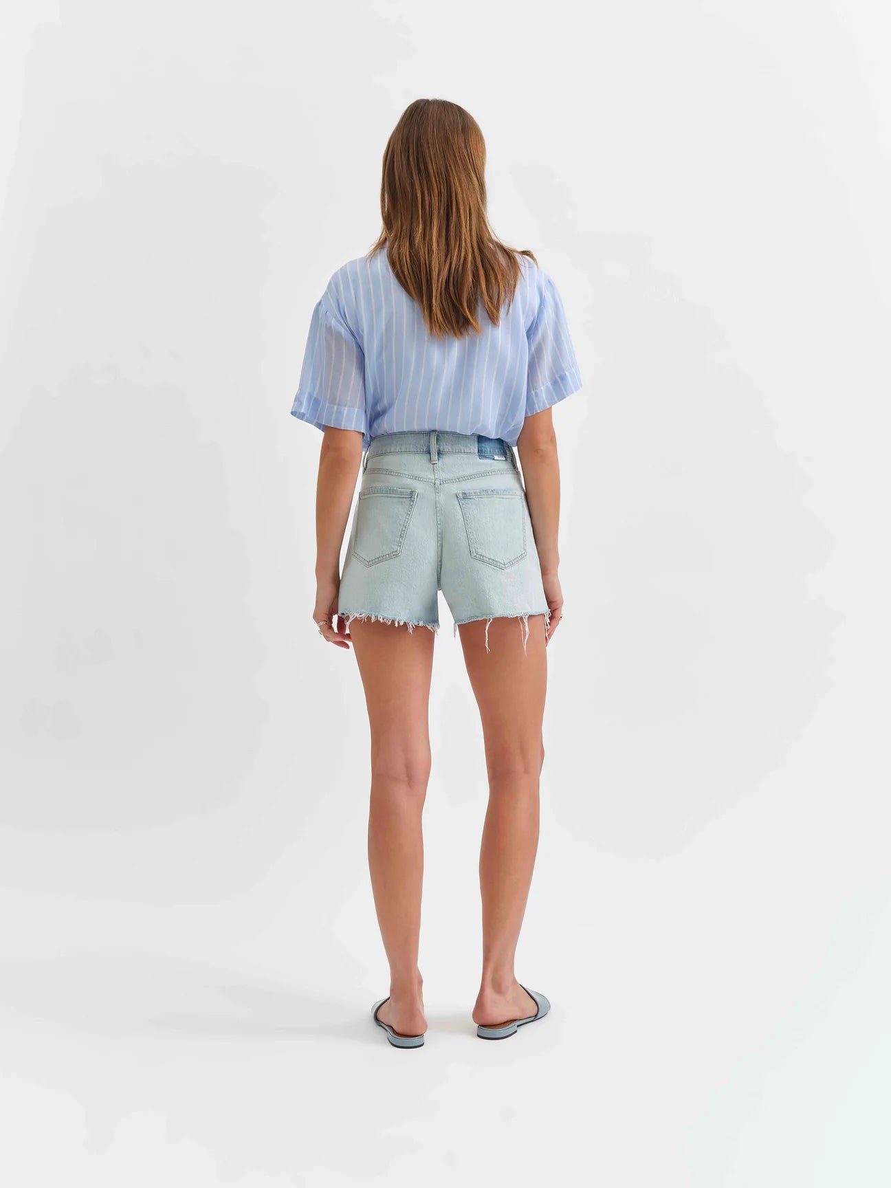Troublemaker High Rise Short in Gifted Vintage