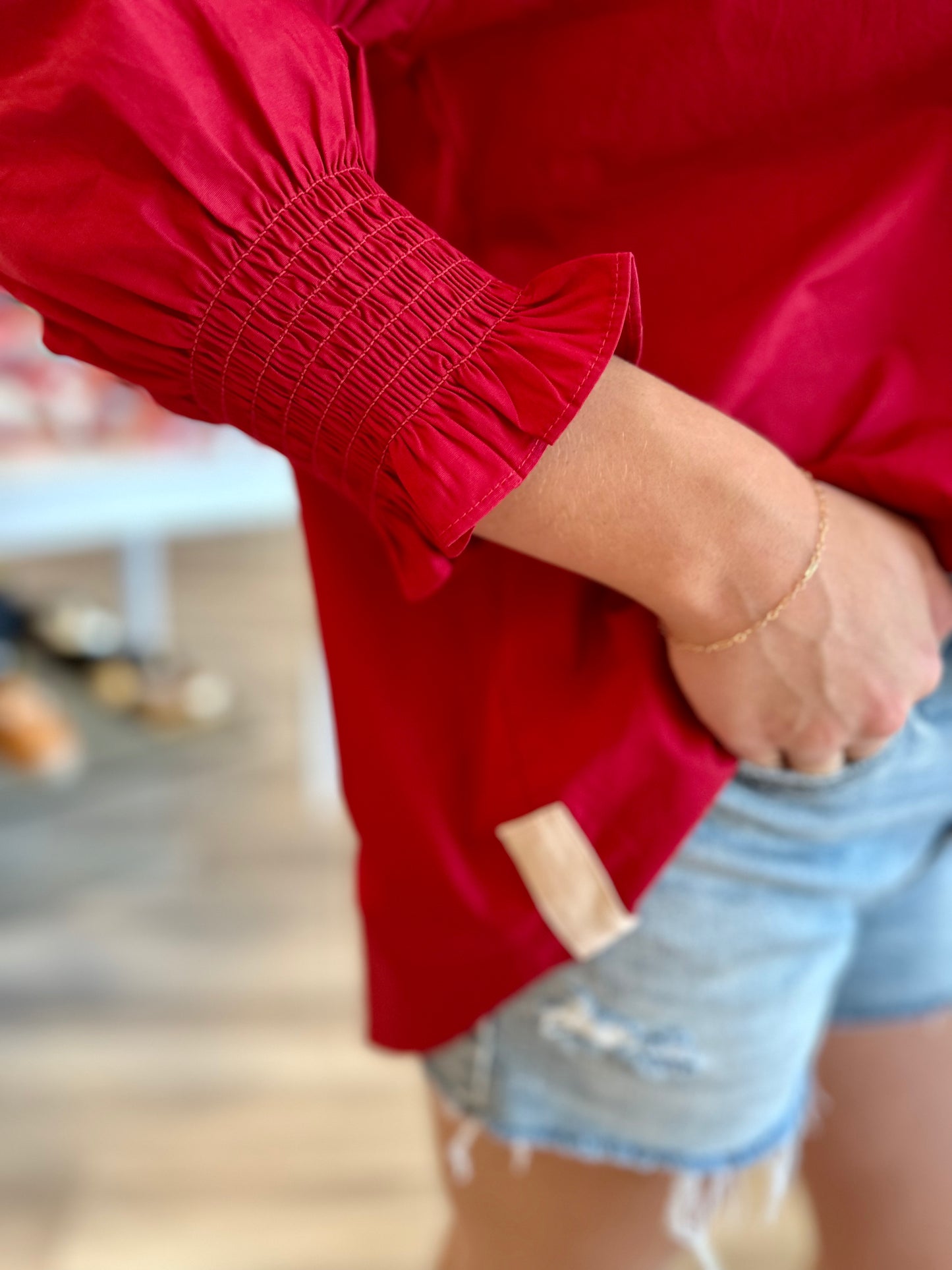 Kimberly Top in Red