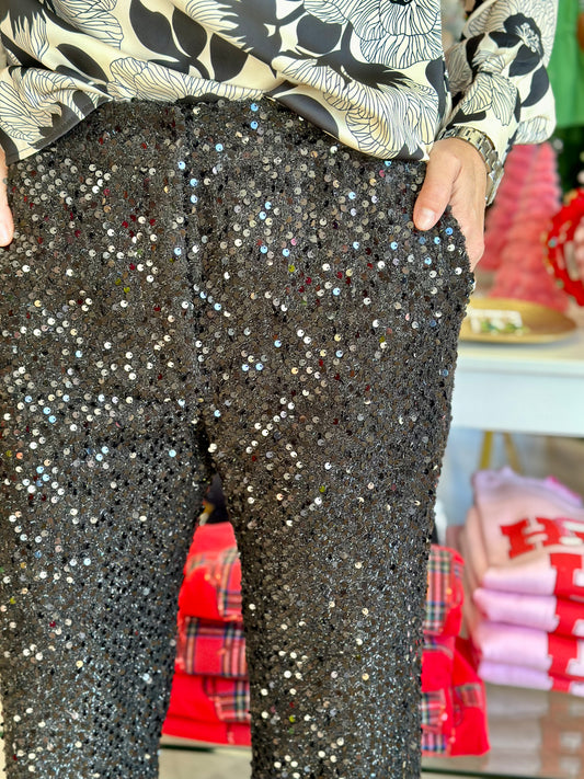 Kasey Pant in Mistletoe Tweed