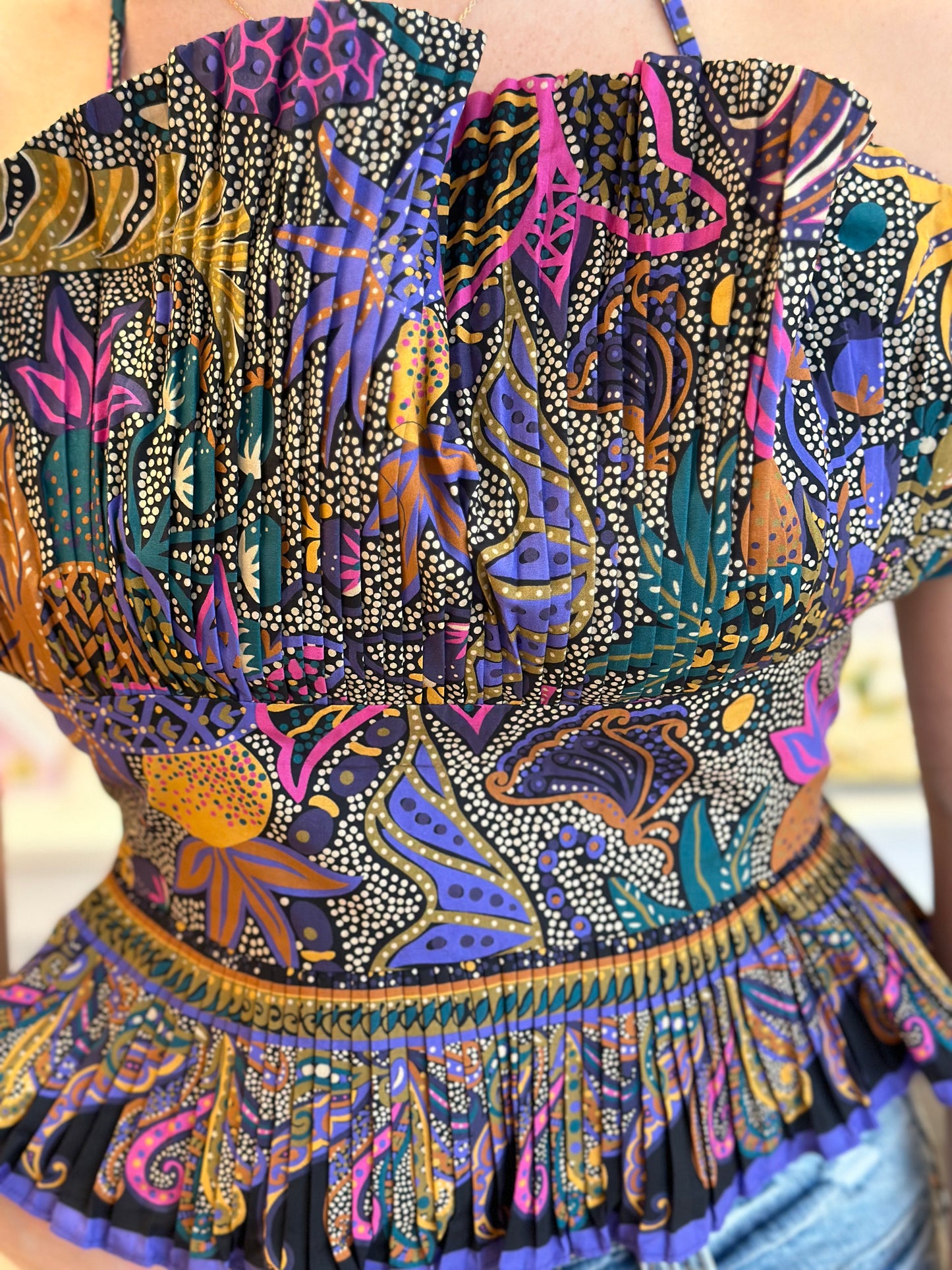 Padma Floral Print Top