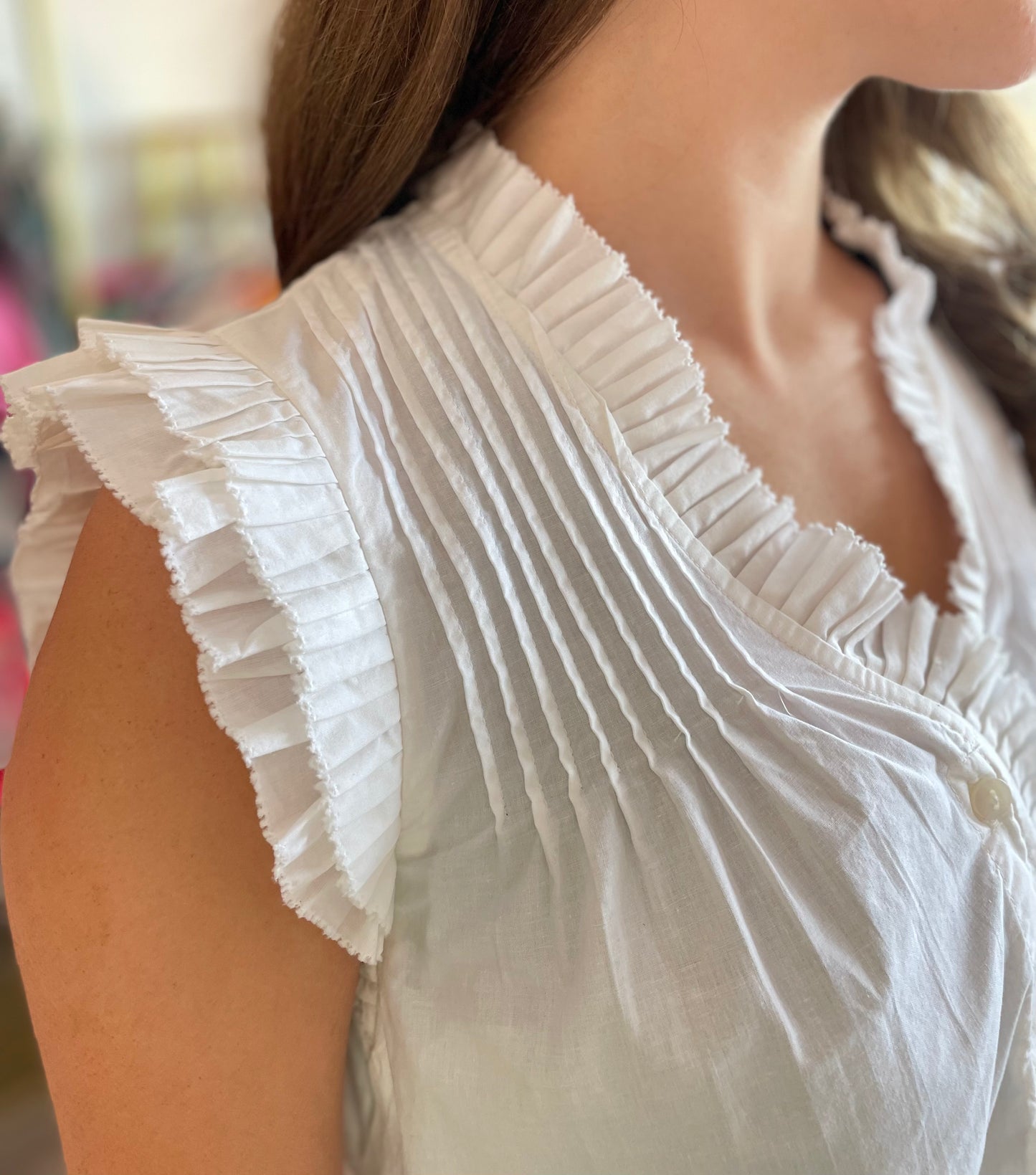 Dana Top in White
