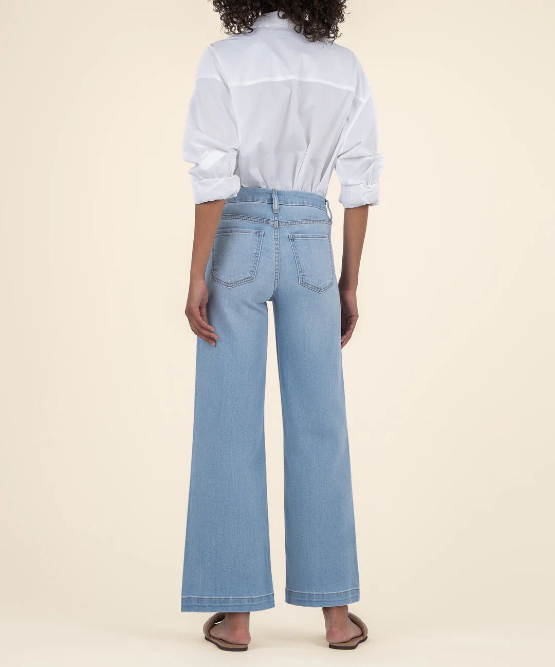 Meg High Rise Wide Leg in Fortitude