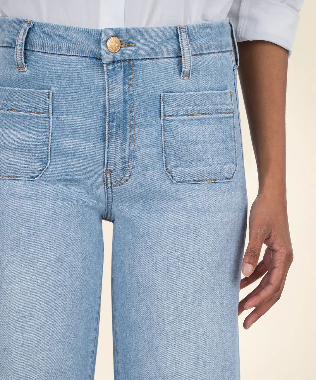 Meg High Rise Wide Leg in Fortitude