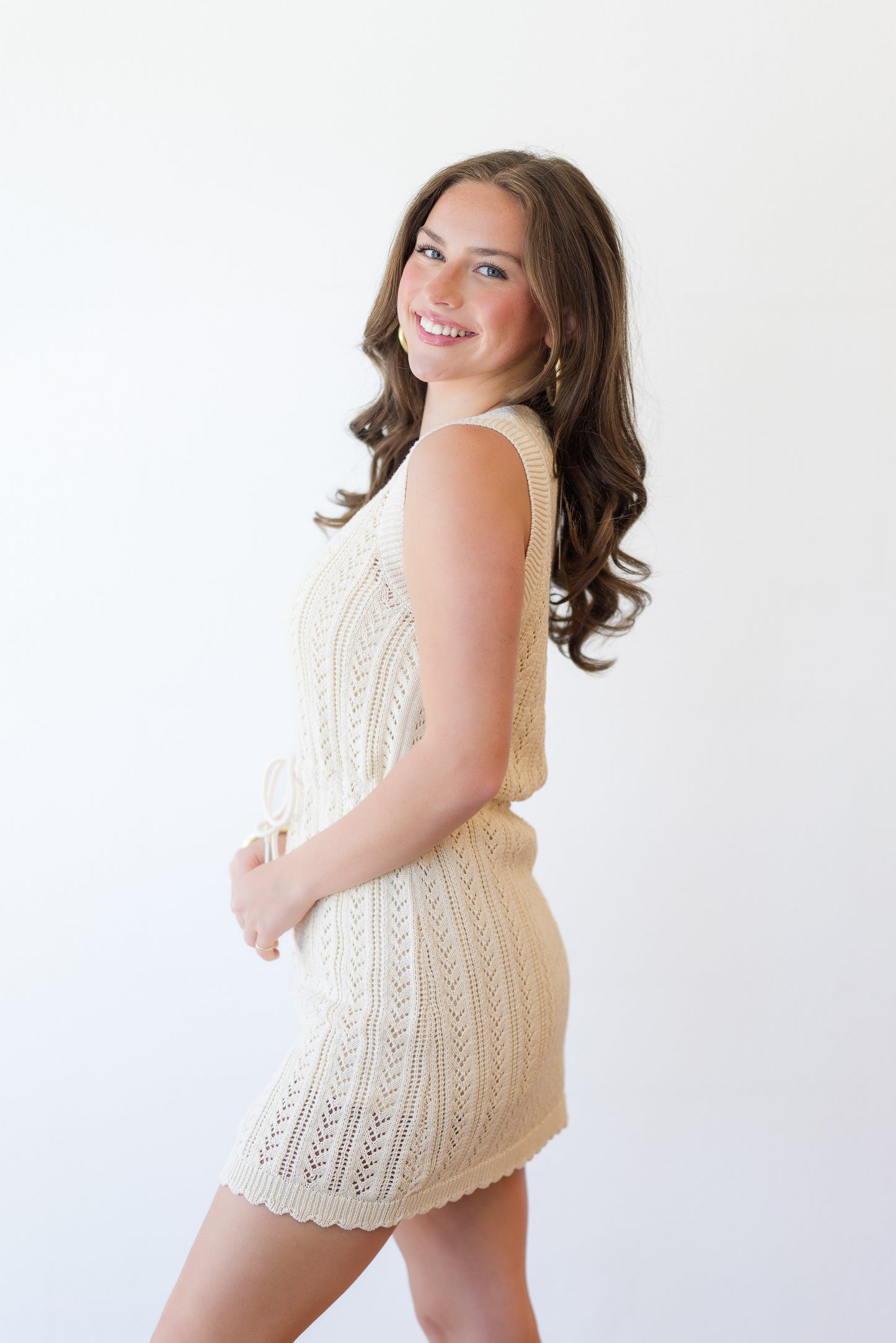 Tatum Dress in Natural