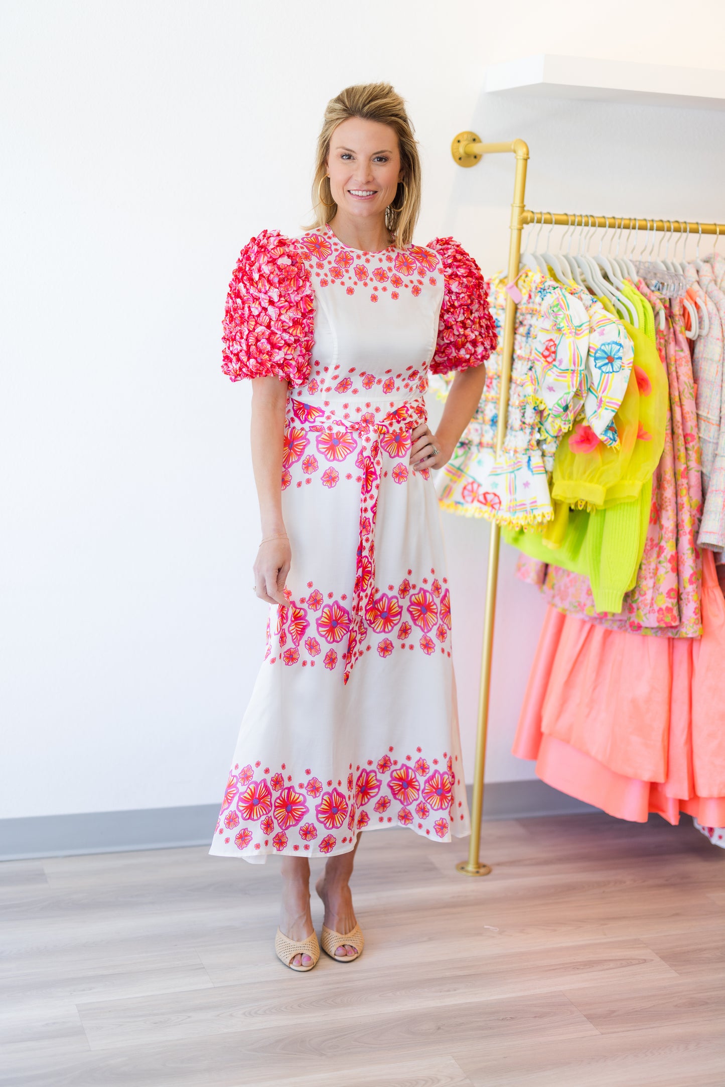 NATURA FLORAL DRESS