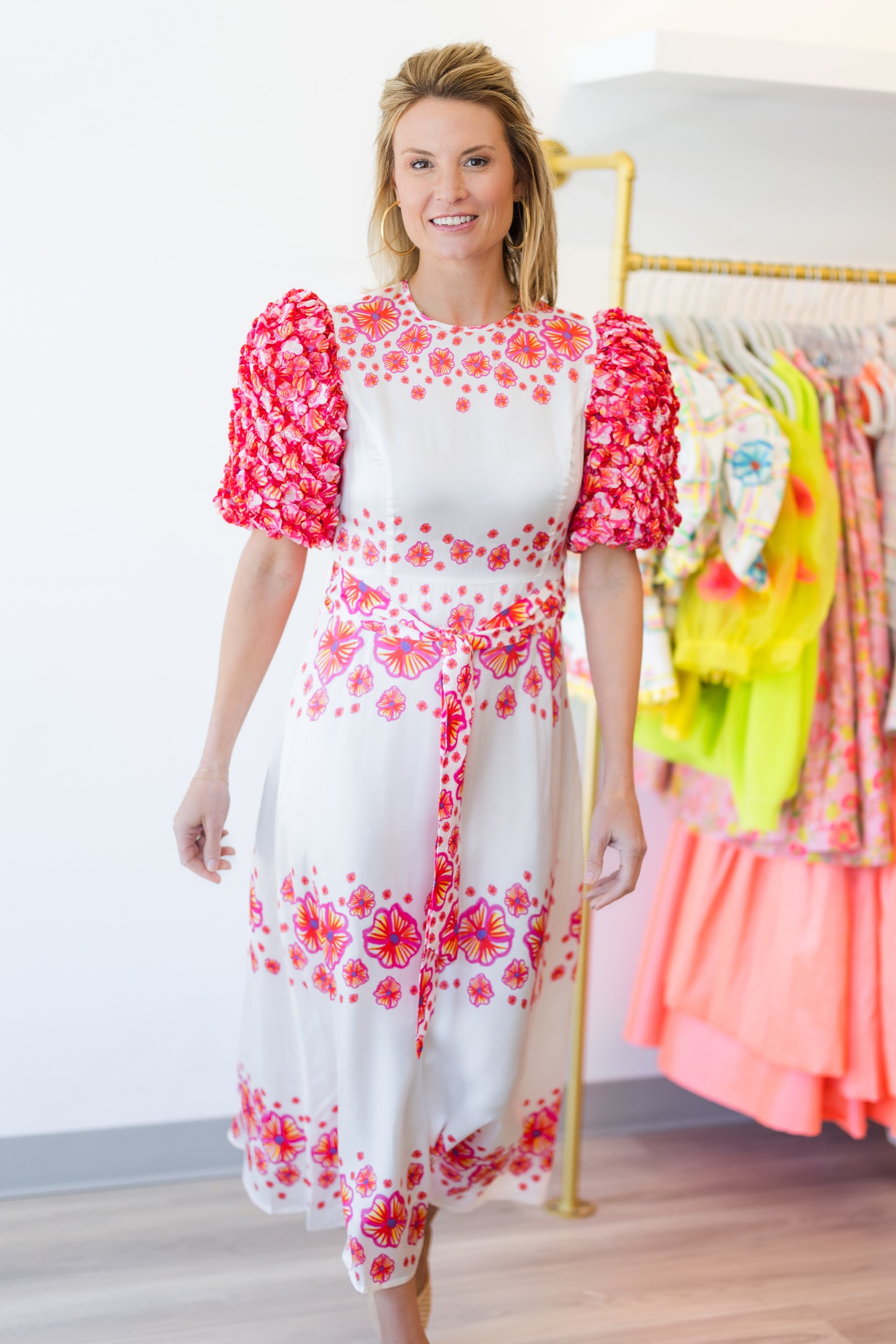 NATURA FLORAL DRESS