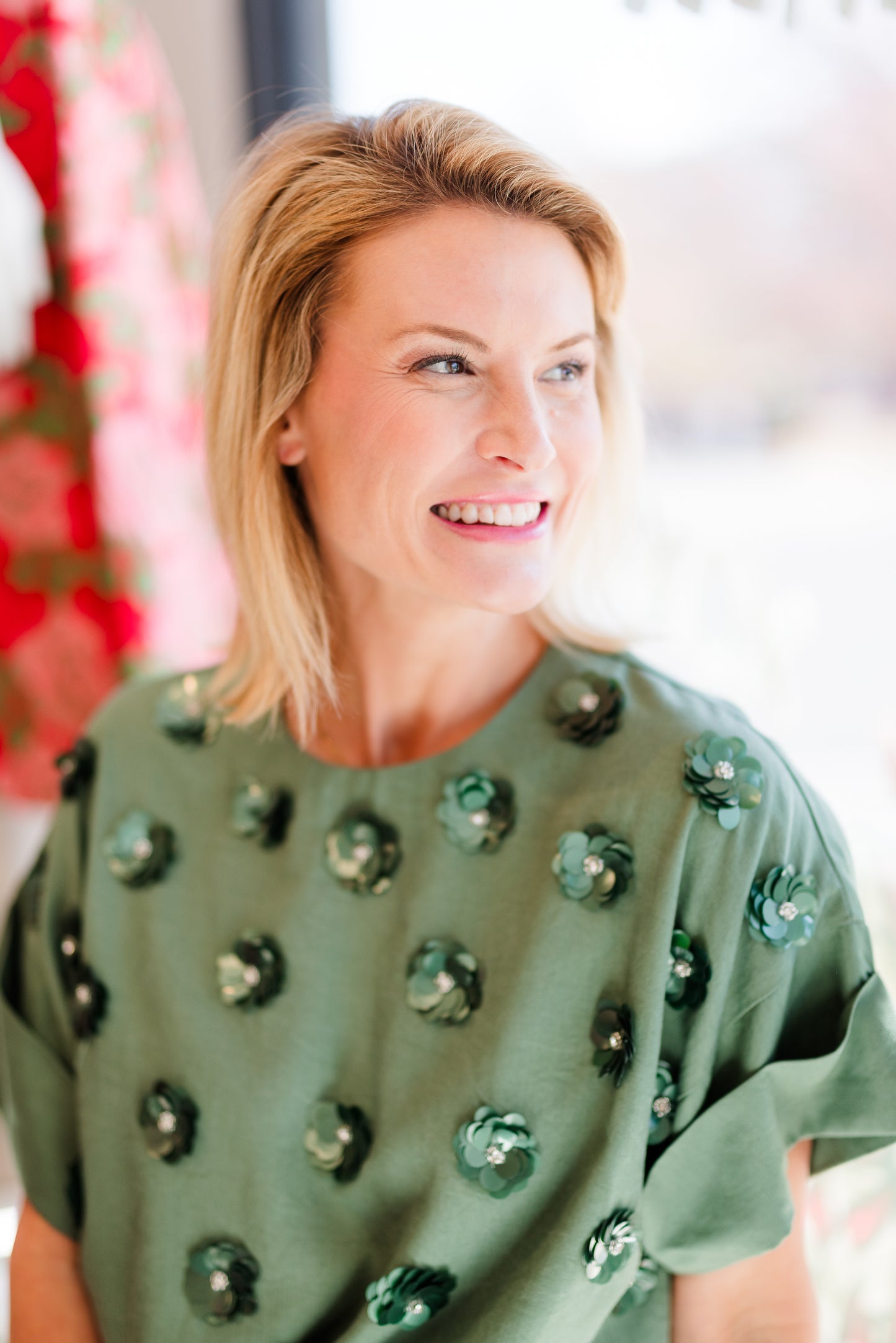 FINAL SALE Juni Top in Ivy