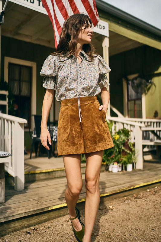 FINAL SALE Ashton Short in Nutmeg