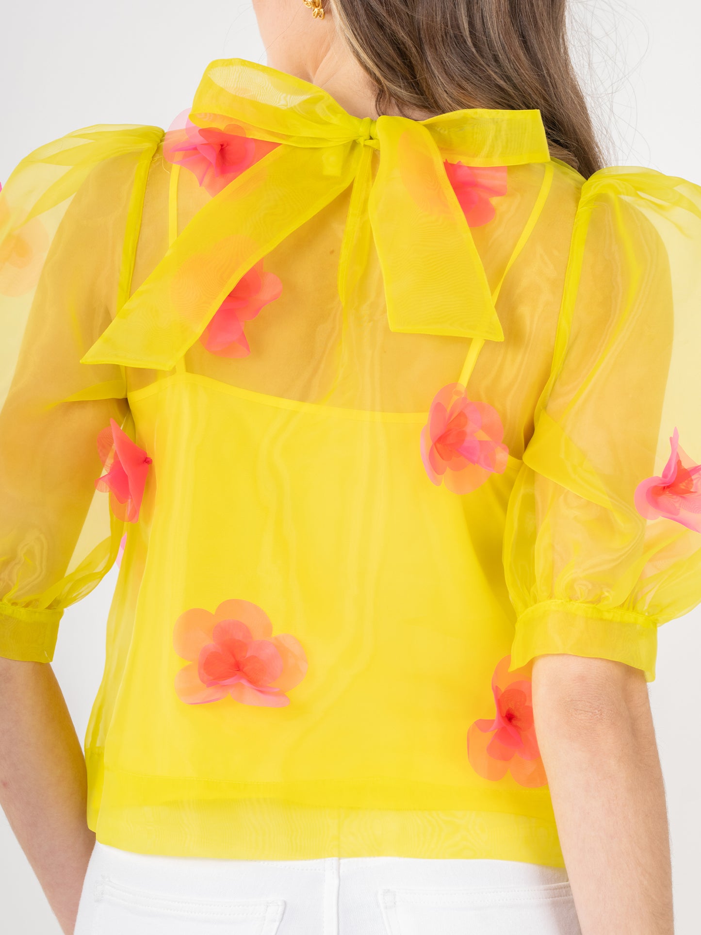FINAL SALE Bella Top in Garden Party