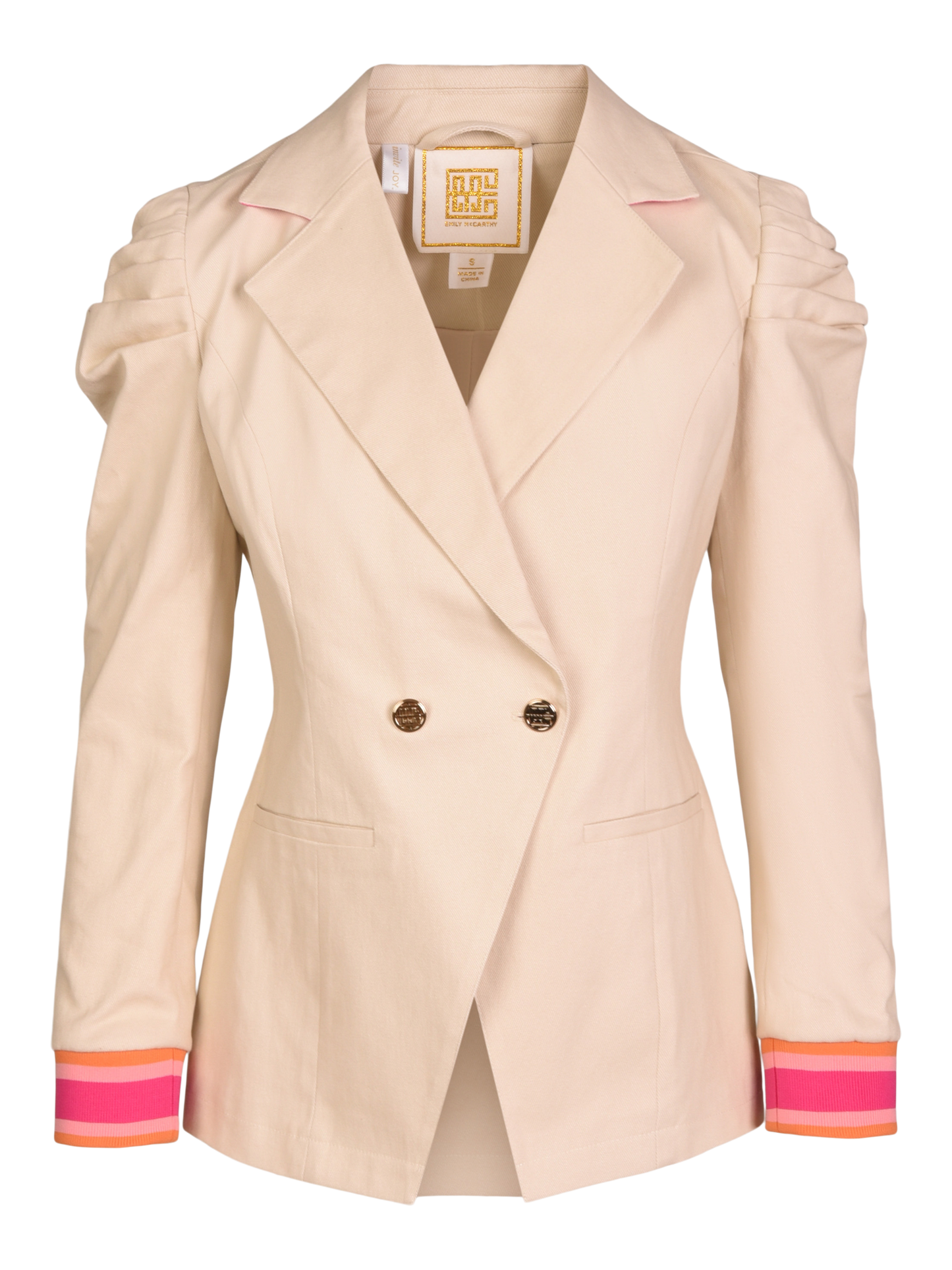 FINAL SALE Bradshaw Blazer in Sandshell