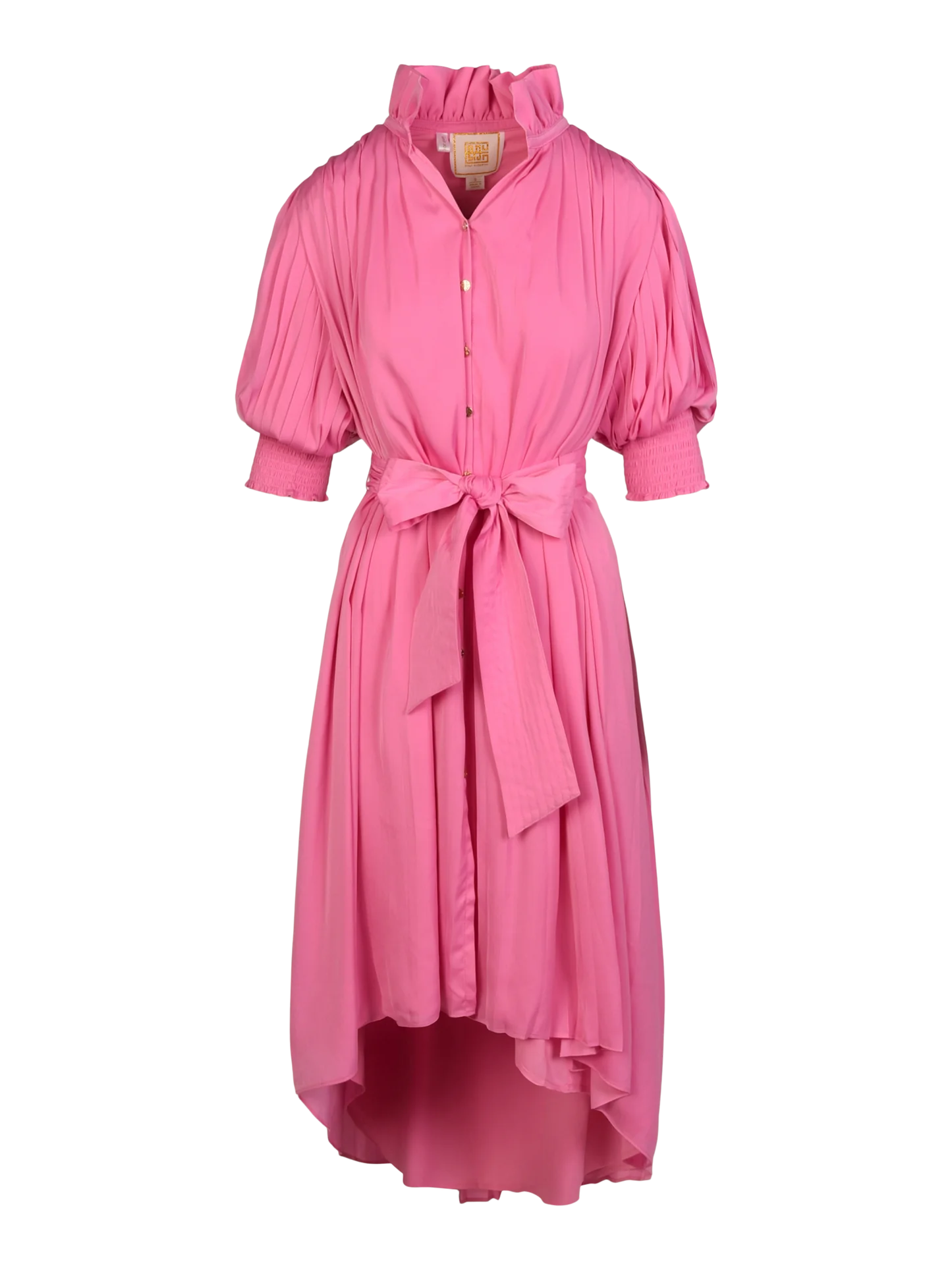 FINAL SALE Rowan Dress in Fuchsia Pink