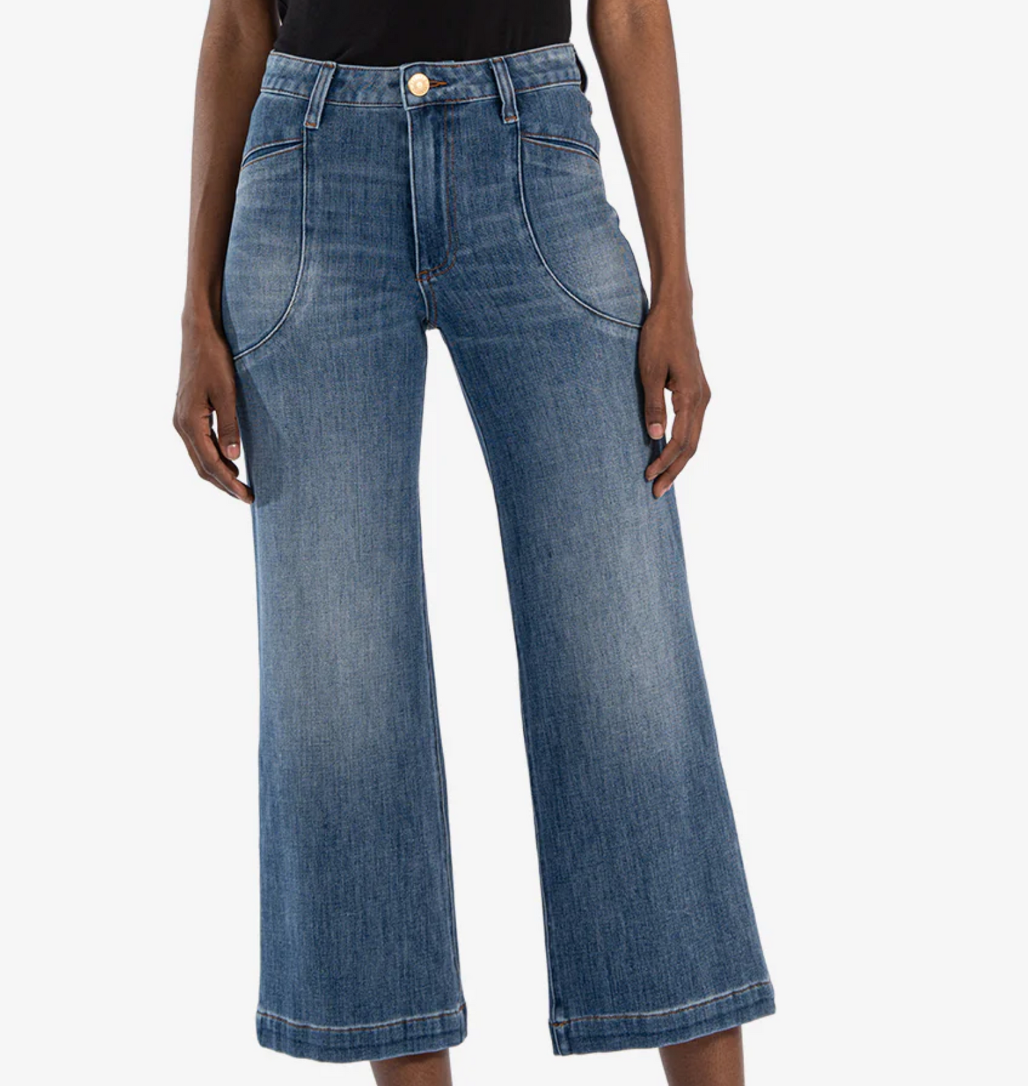 Meg High Rise Wide Leg in Lovers
