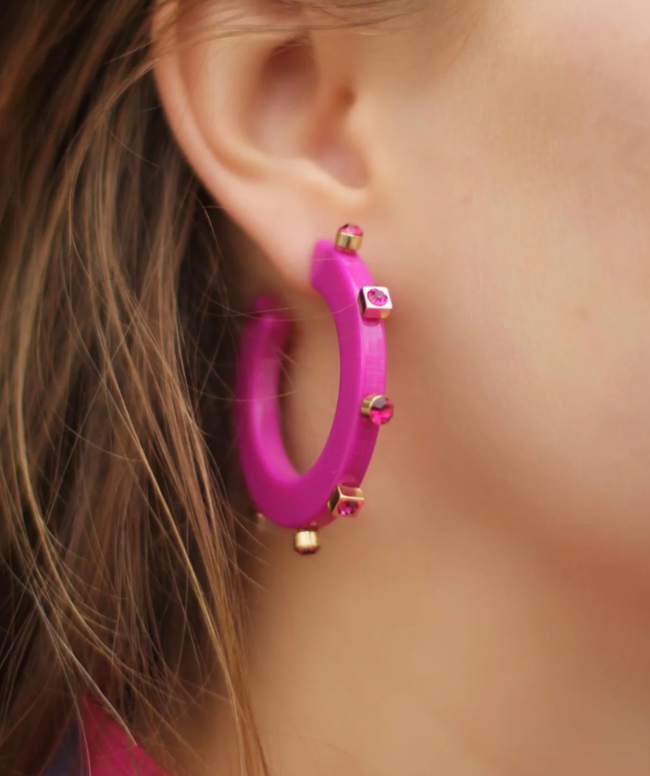 FINAL SALE City Girl Jewel Hoop