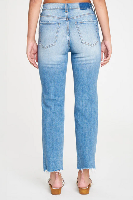 FINAL SALE Straight Up High Rise Straight in Vintage Oasis