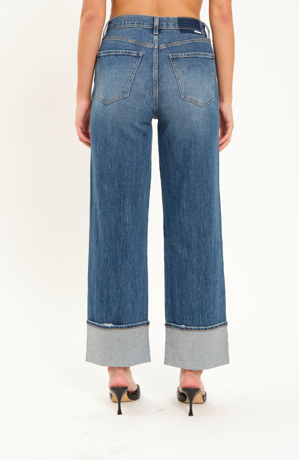 FINAL SALE Eastside High Rise Loose Jean in Rush Hour
