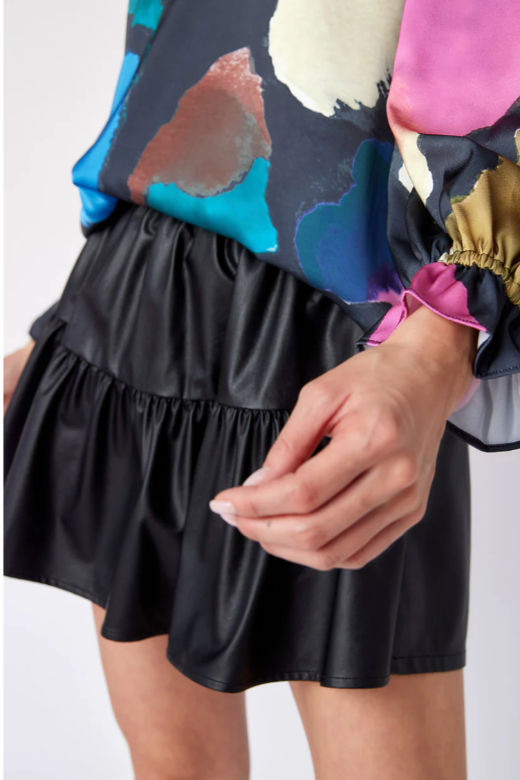 FINAL SALE Willa Skort in Black