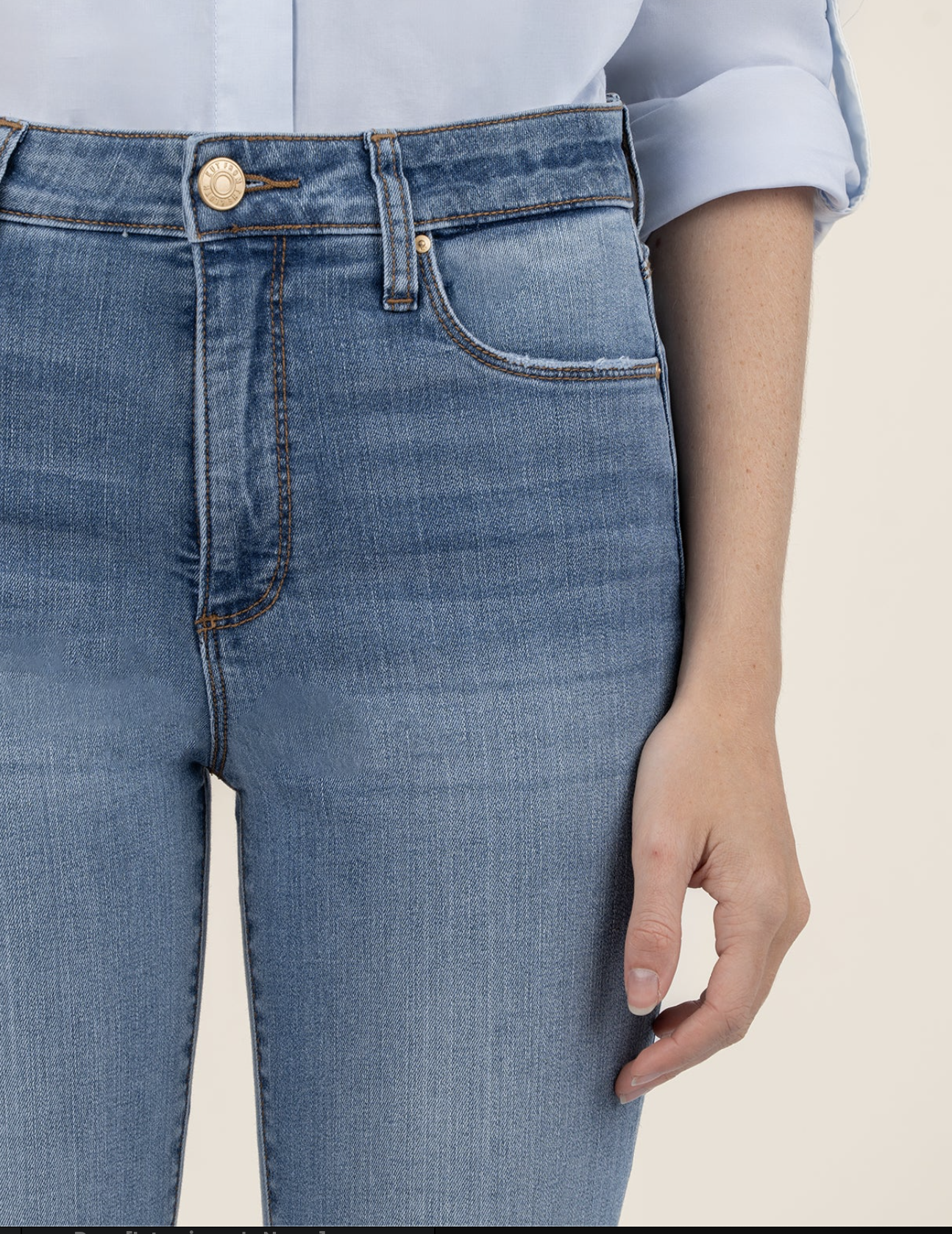 FINAL SALE Harom High Rise Fab Ab Flare