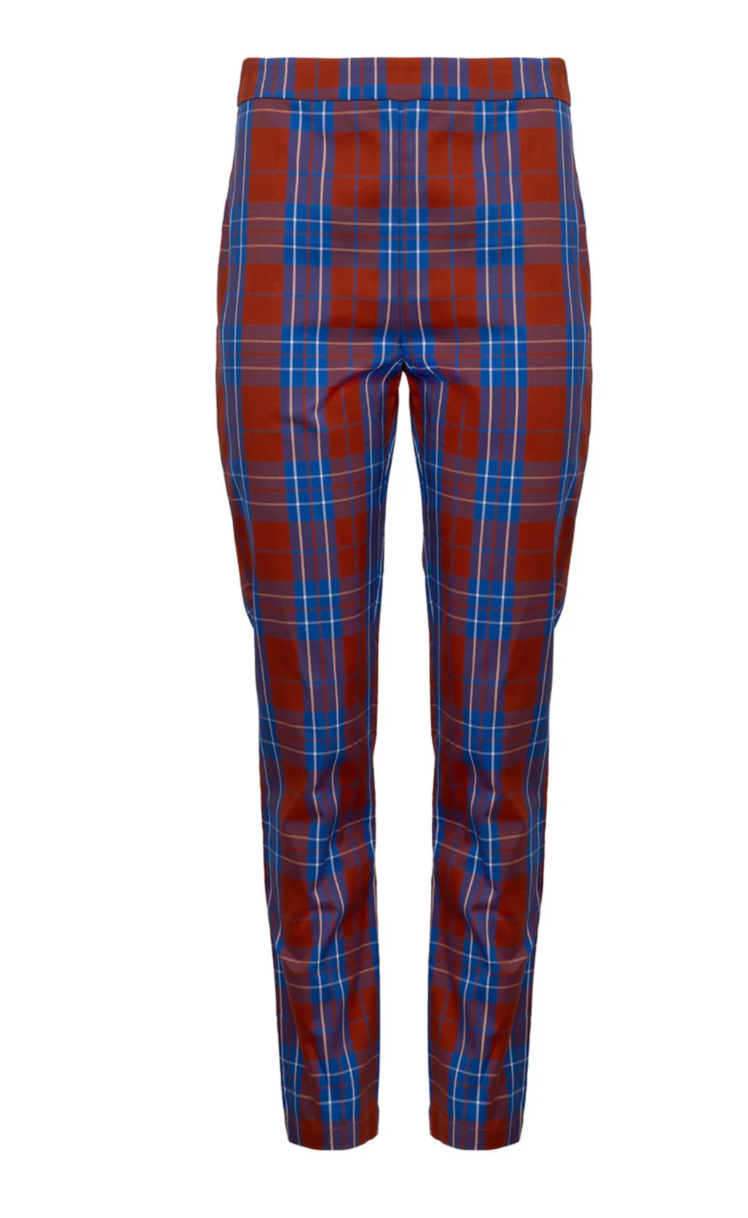 FINAL SALE Carson Pant in Stretch Plaid