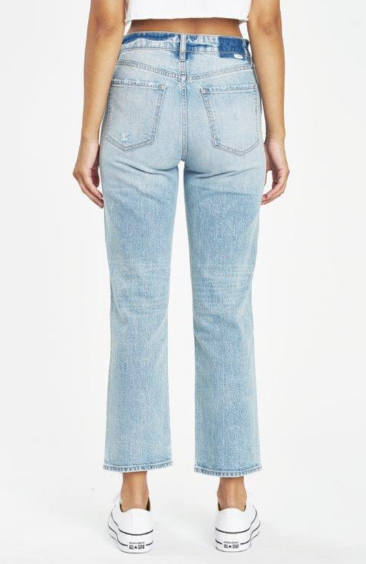 FINAL SALE Straight Up High Rise Straight in High Key